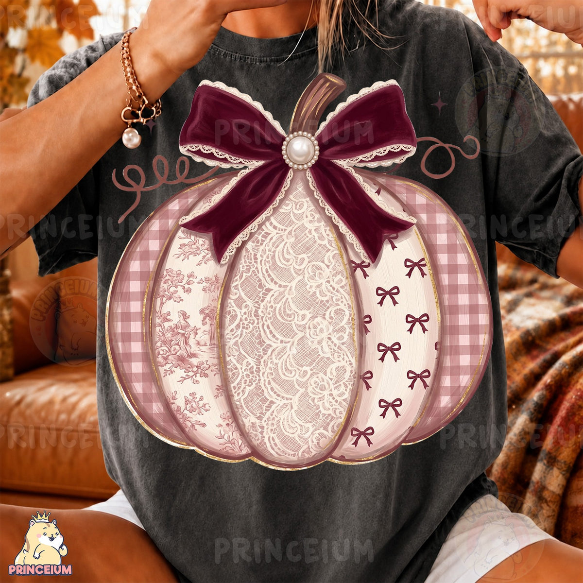 Coquette Bow Pumpkin