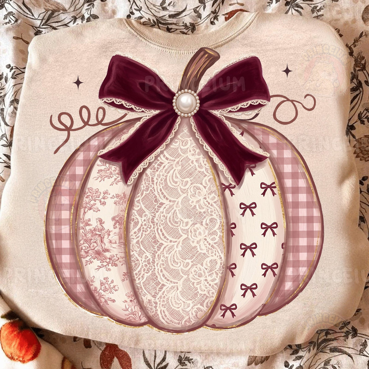 Coquette Bow Pumpkin