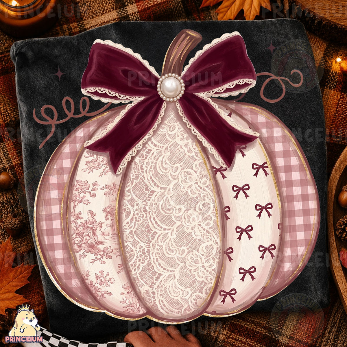 Coquette Bow Pumpkin