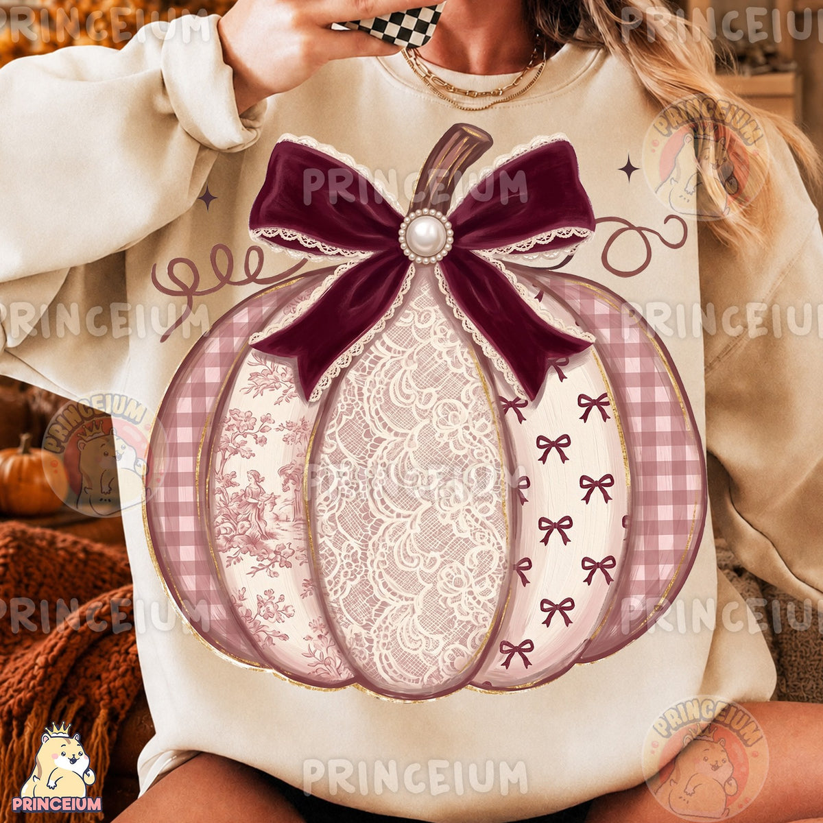 Coquette Bow Pumpkin