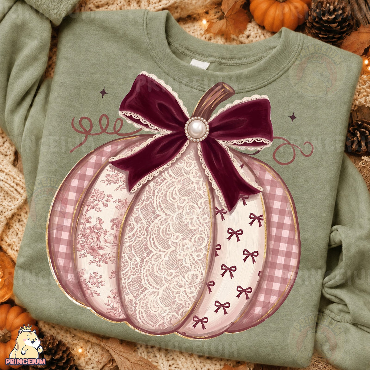 Coquette Bow Pumpkin