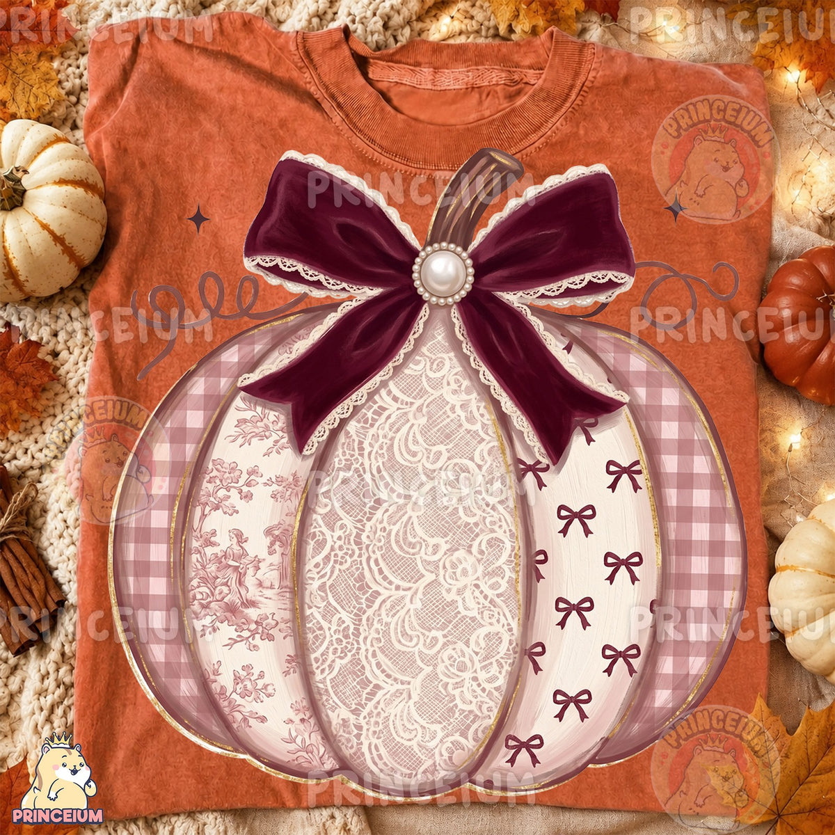 Coquette Bow Pumpkin