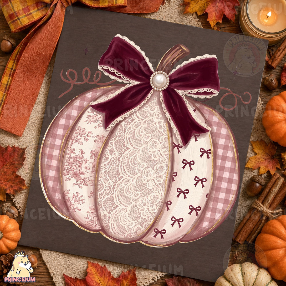 Coquette Bow Pumpkin