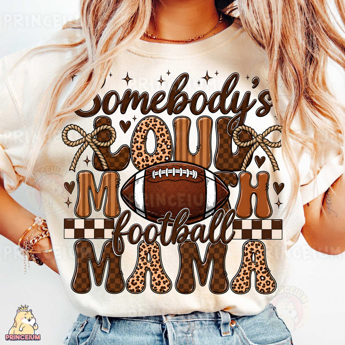 Somebody's Loud Mouth Football Mama