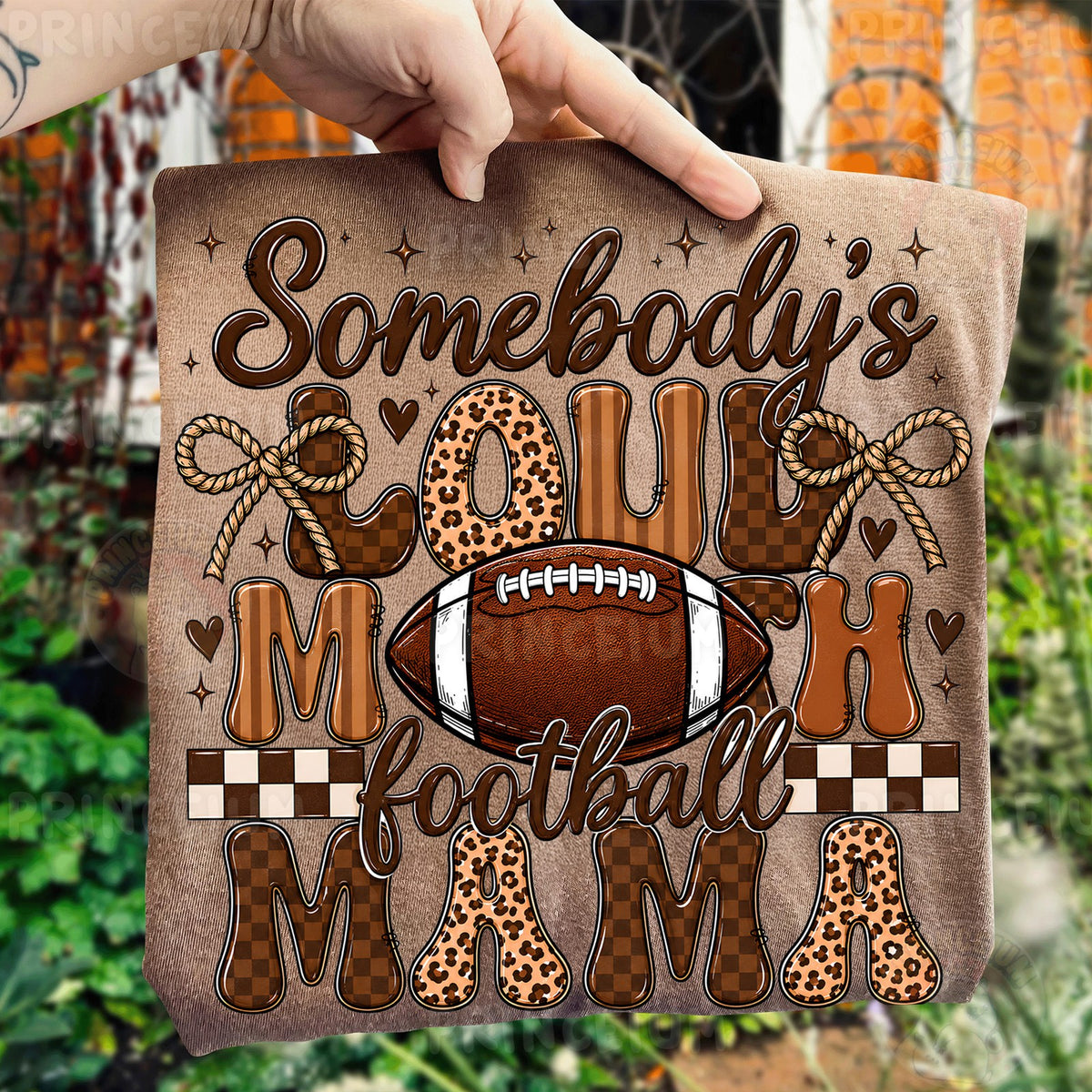Somebody's Loud Mouth Football Mama