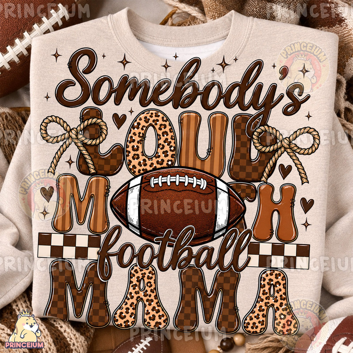 Somebody's Loud Mouth Football Mama