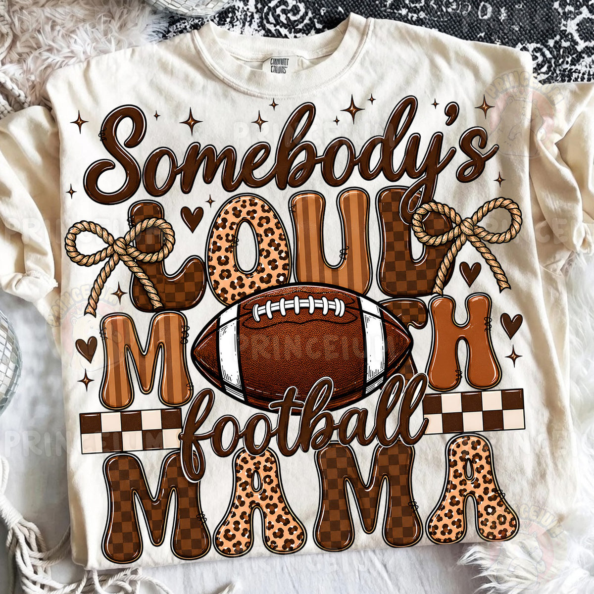 Somebody's Loud Mouth Football Mama