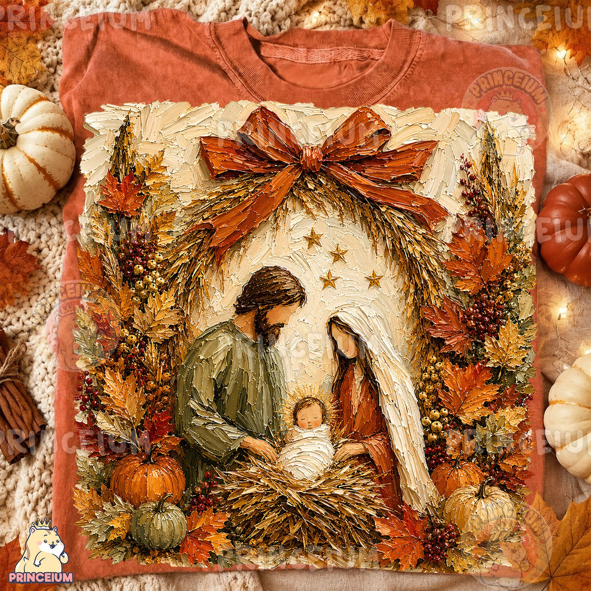 Autumn Nativity Scene