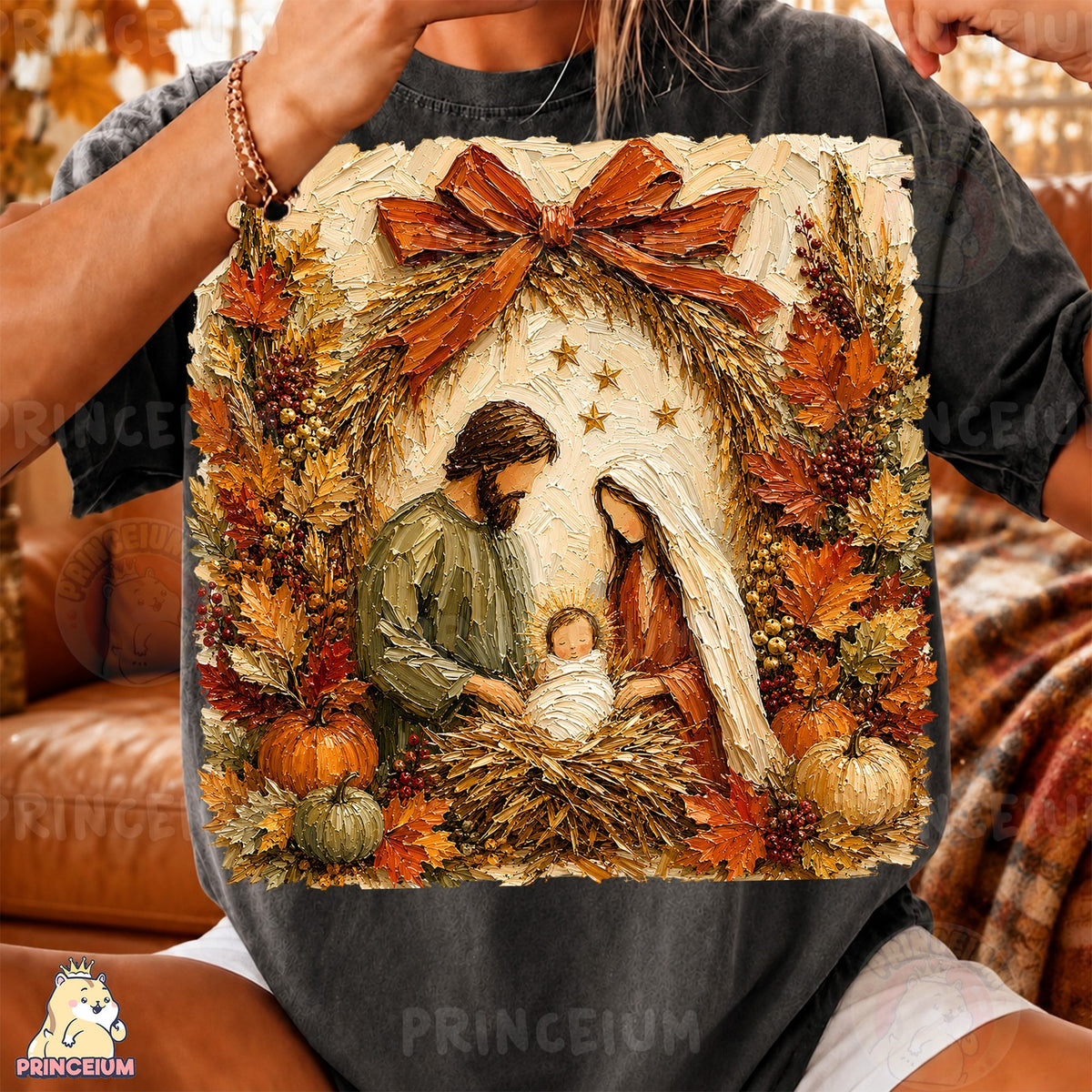 Autumn Nativity Scene