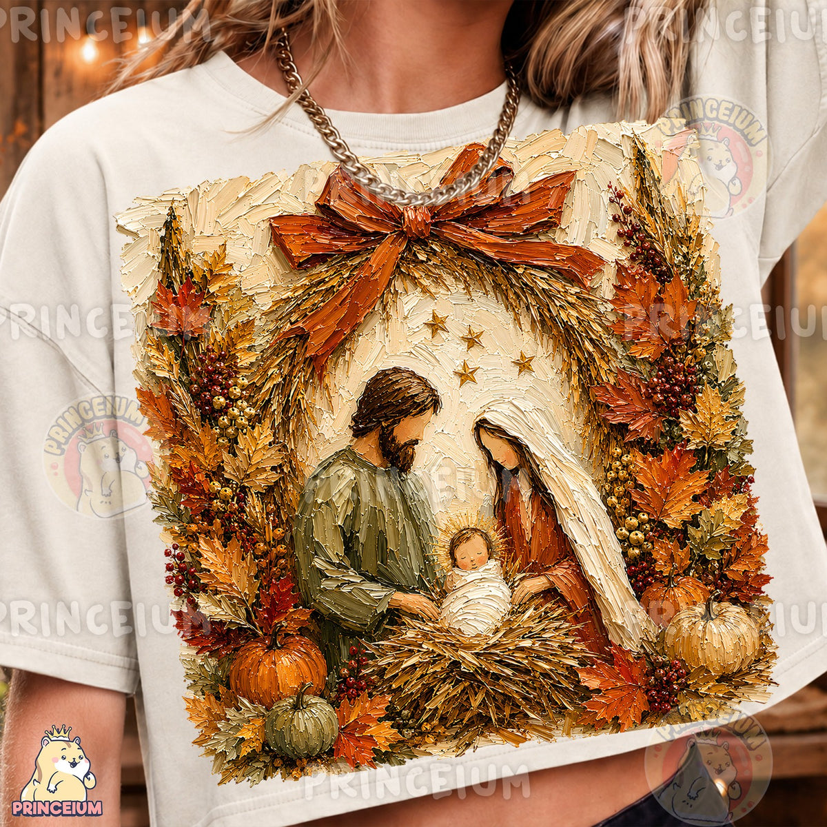 Autumn Nativity Scene