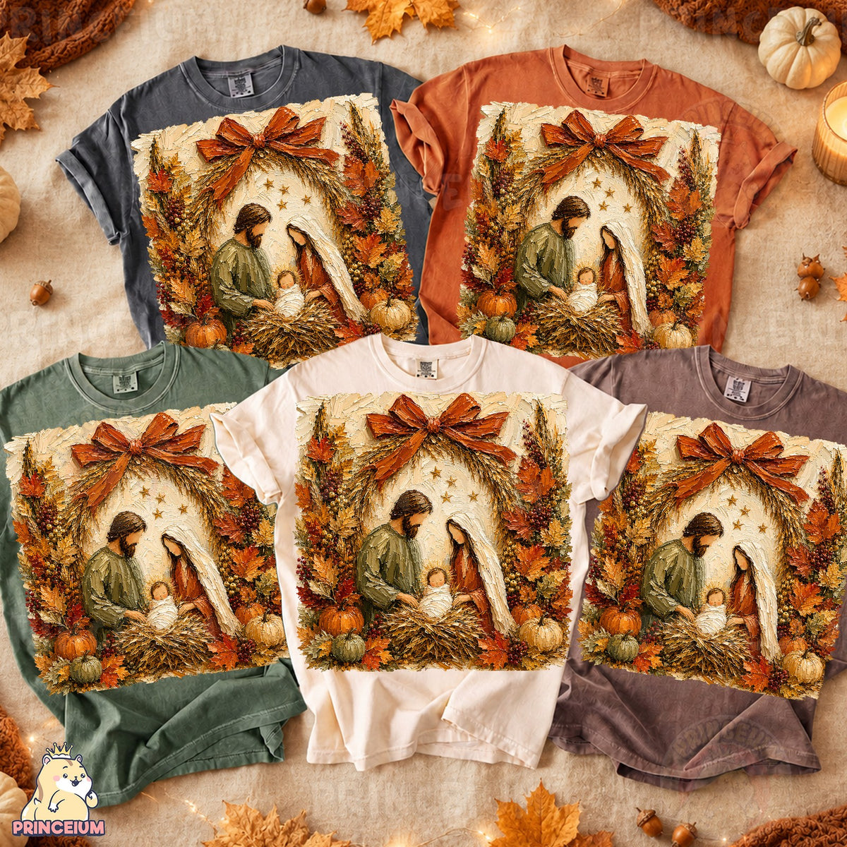 Autumn Nativity Scene