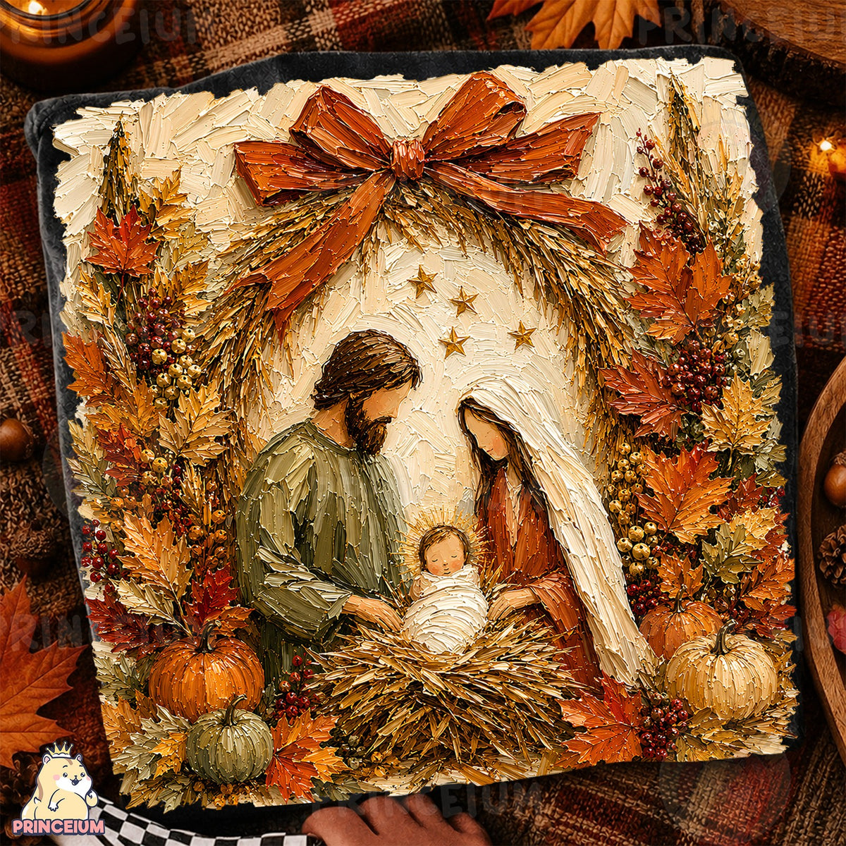 Autumn Nativity Scene