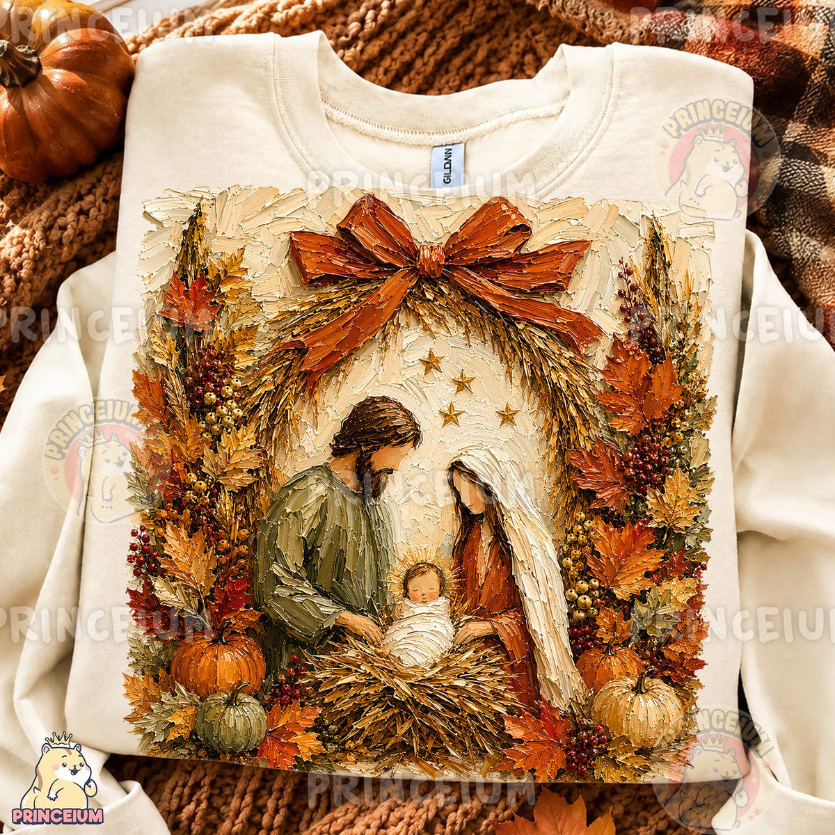 Autumn Nativity Scene