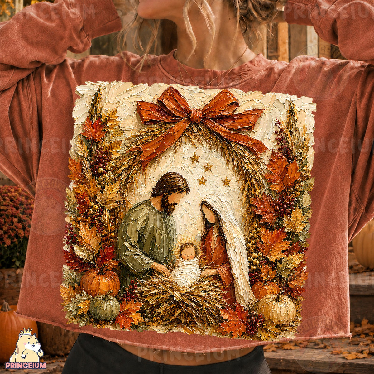 Autumn Nativity Scene