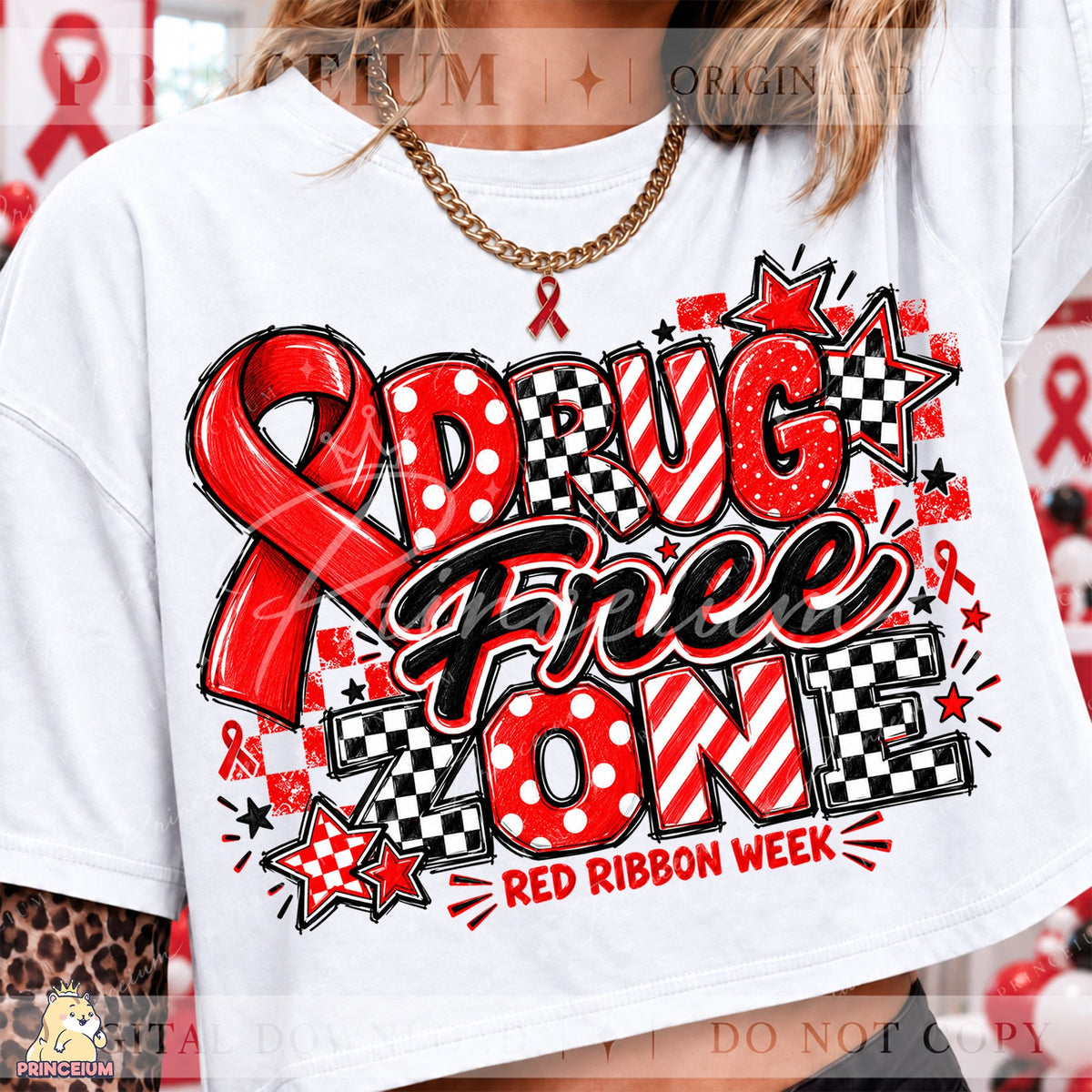 Drug Free Zone Red Ribbon Week