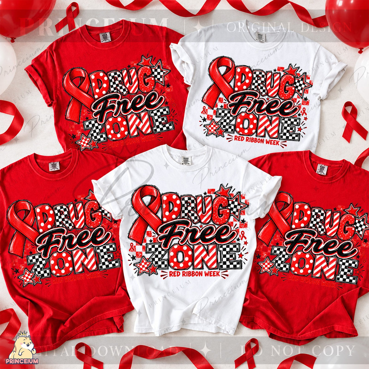 Drug Free Zone Red Ribbon Week