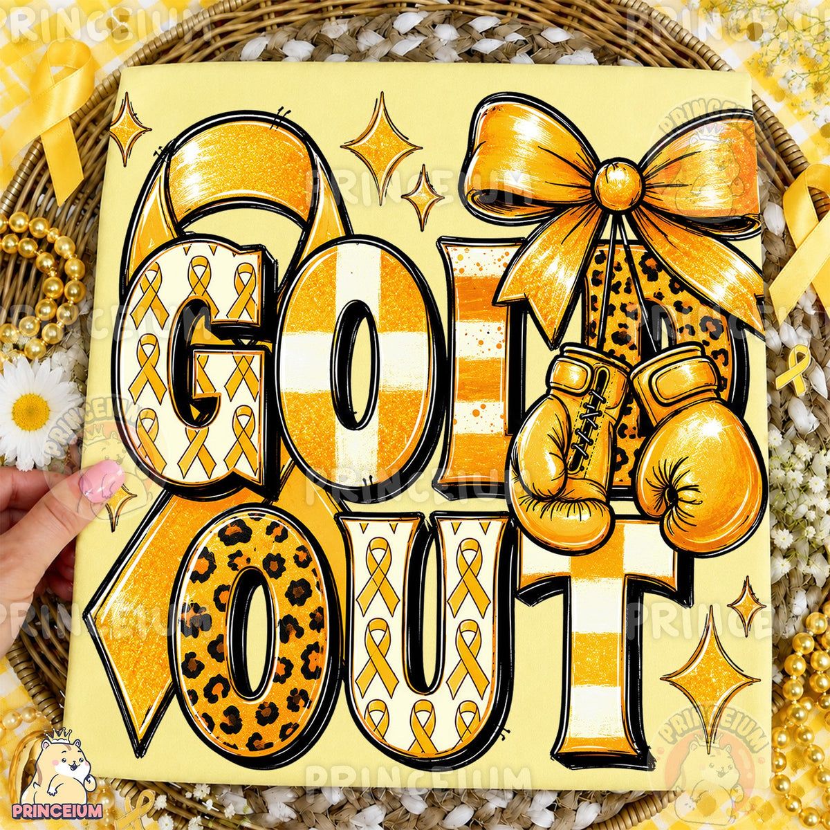 Go Out Gold Ribbon Boxing