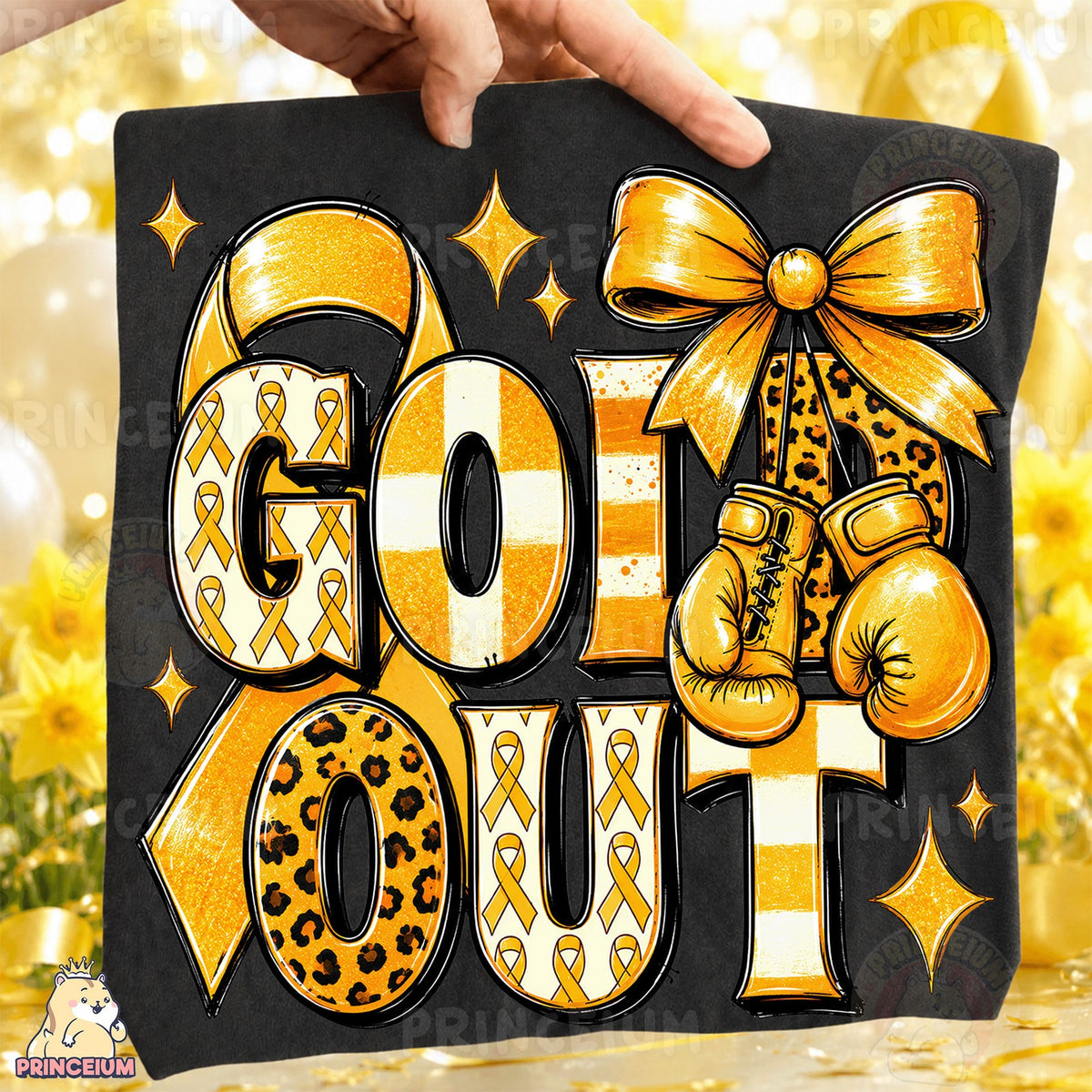 Go Out Gold Ribbon Boxing