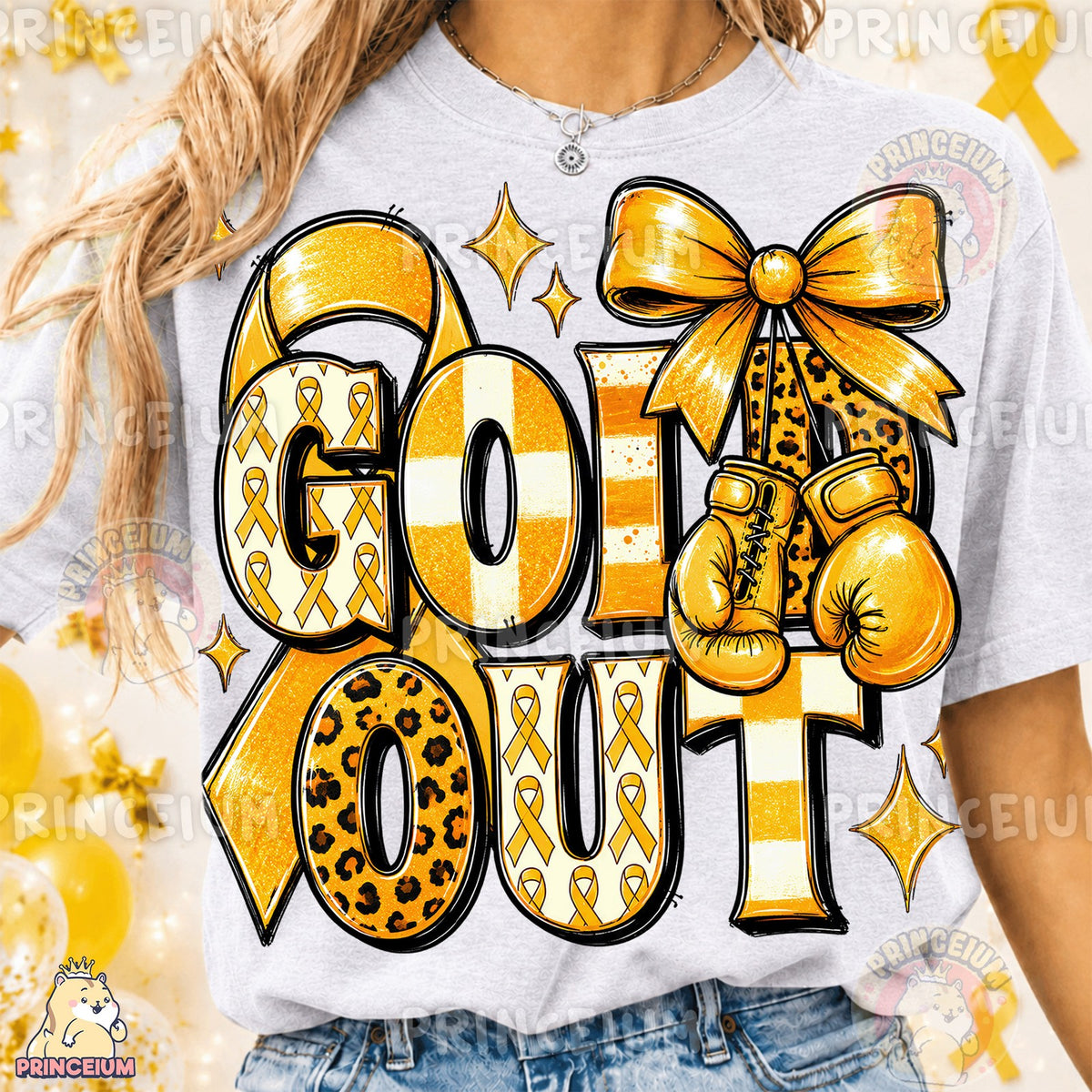 Go Out Gold Ribbon Boxing