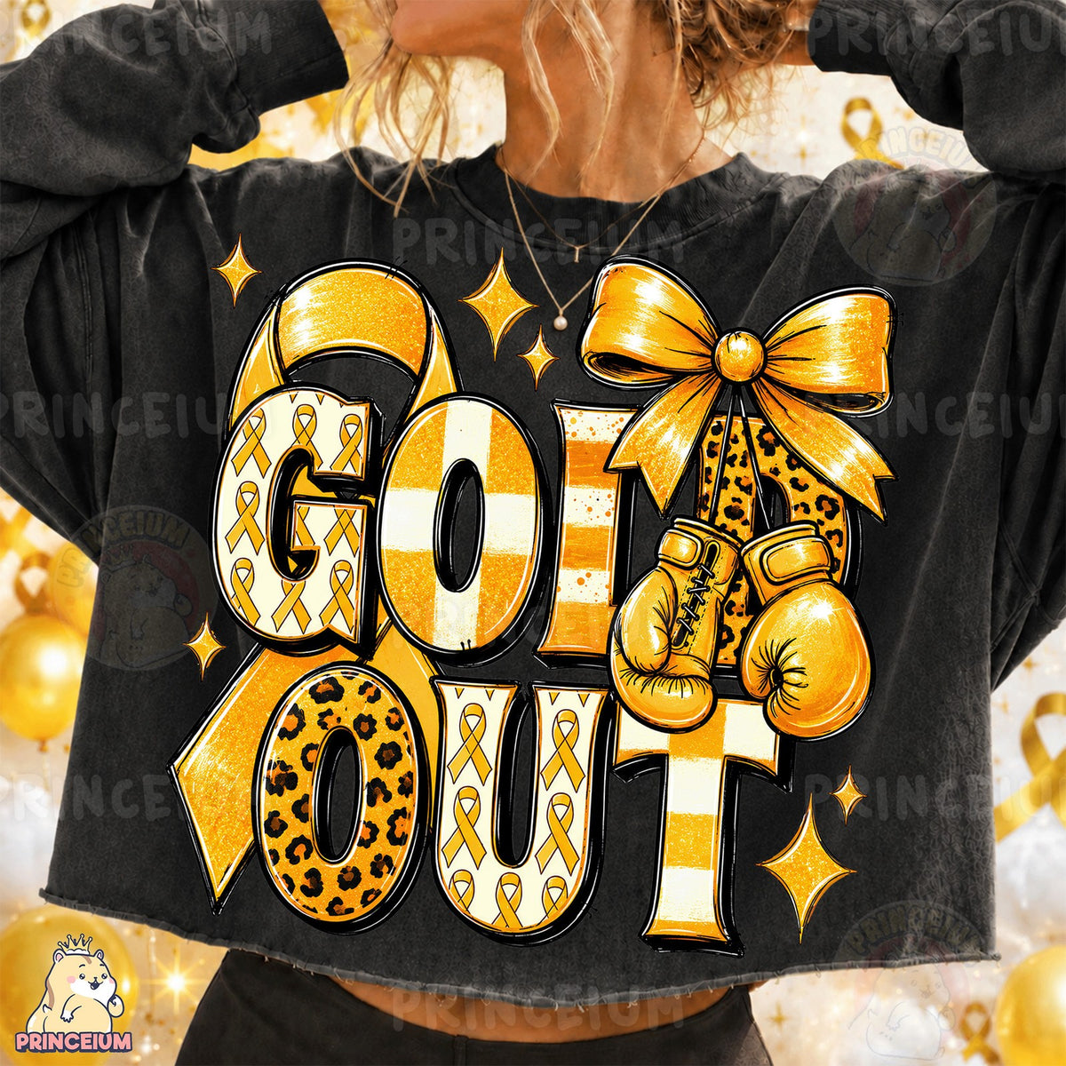Go Out Gold Ribbon Boxing