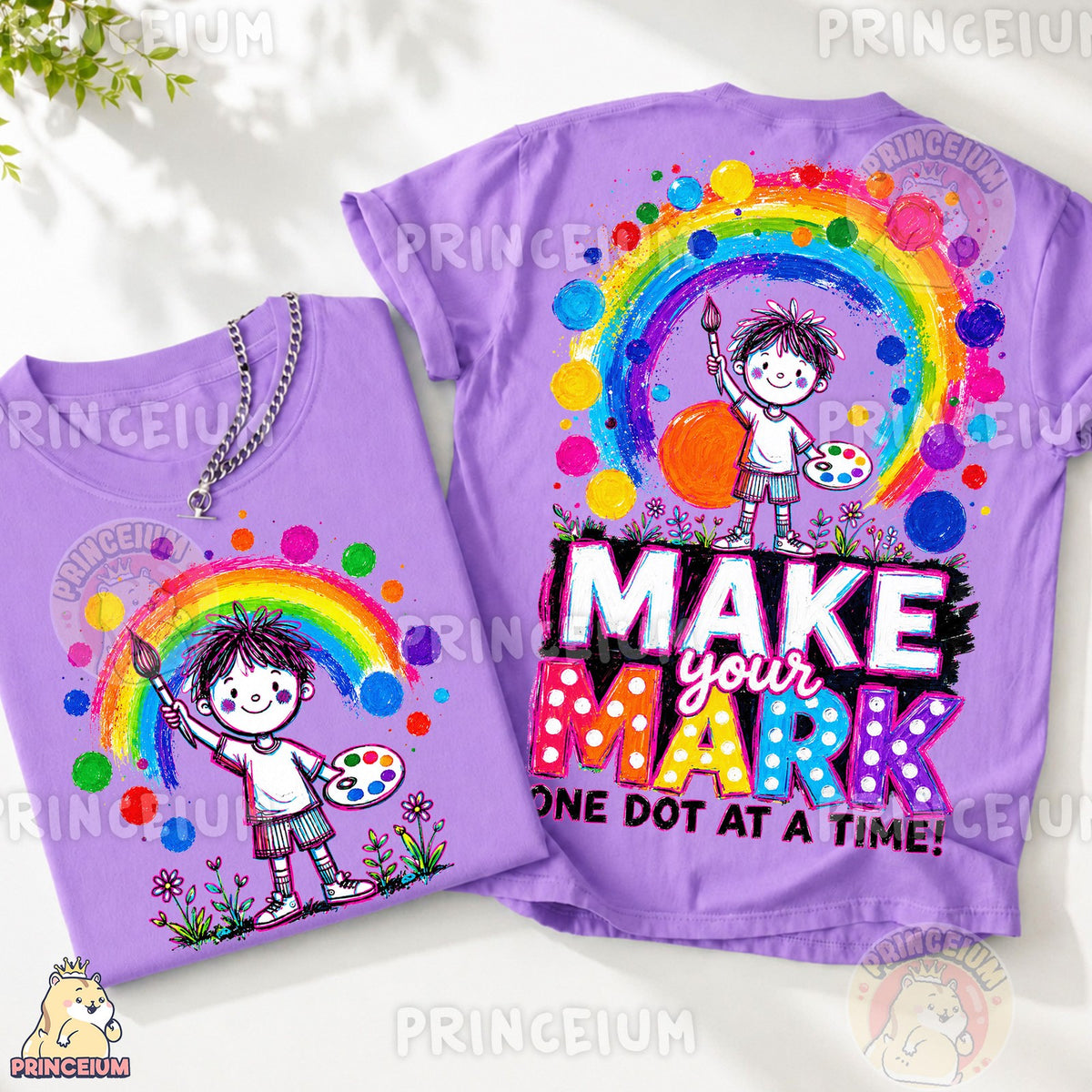 Make Your Mark Rainbow Painter Front and Back