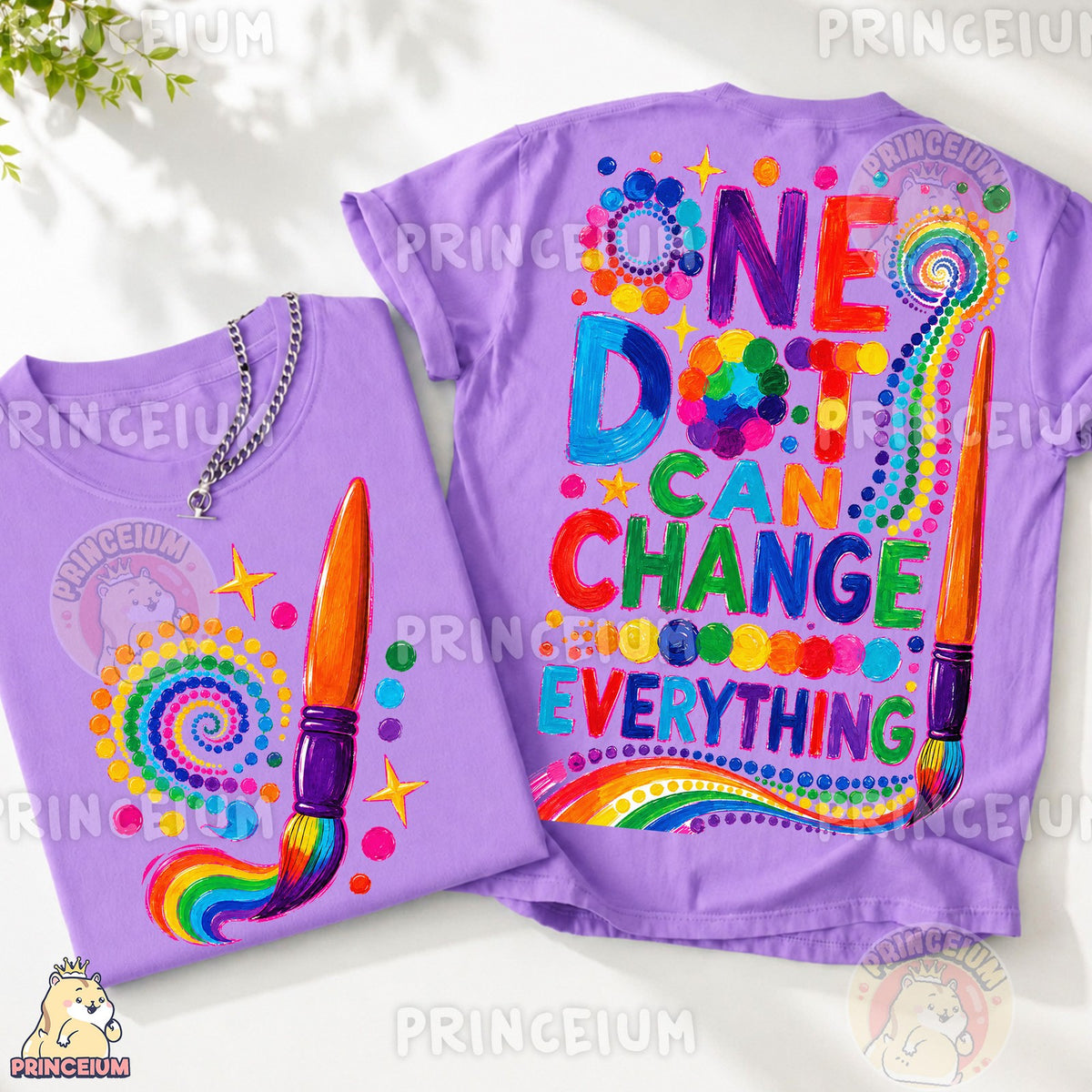 One Dot Can Change Everything Front and Back
