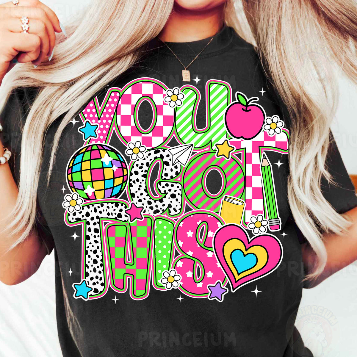a woman wearing a t - shirt that says you are fabulous