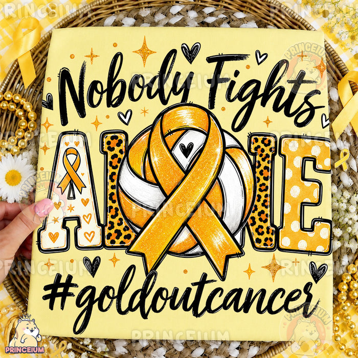 Nobody Fights Alone Volleyball