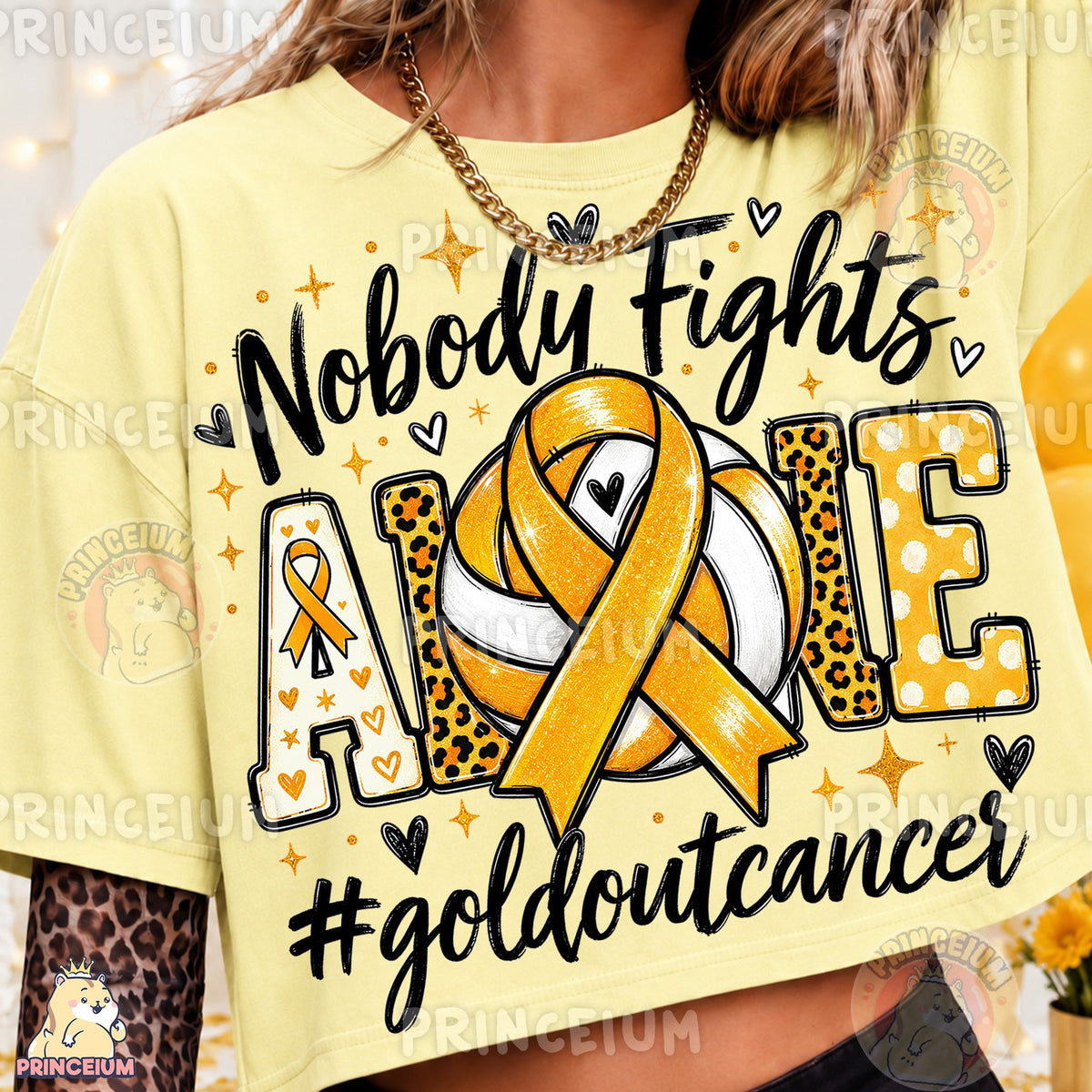 Nobody Fights Alone Volleyball