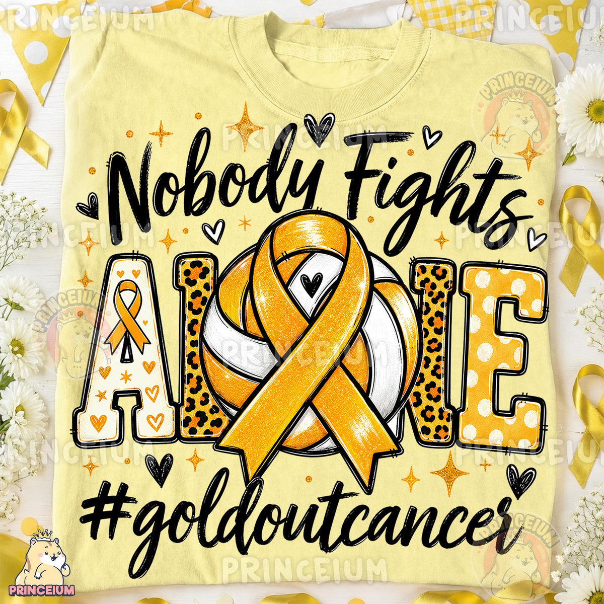Nobody Fights Alone Volleyball