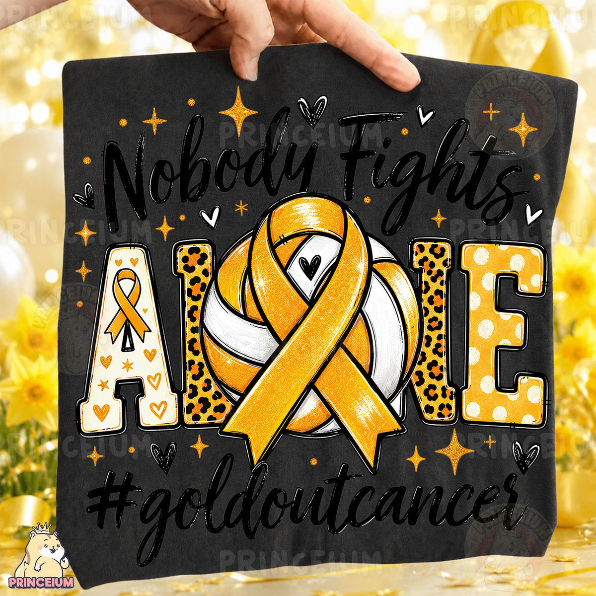 Nobody Fights Alone Volleyball
