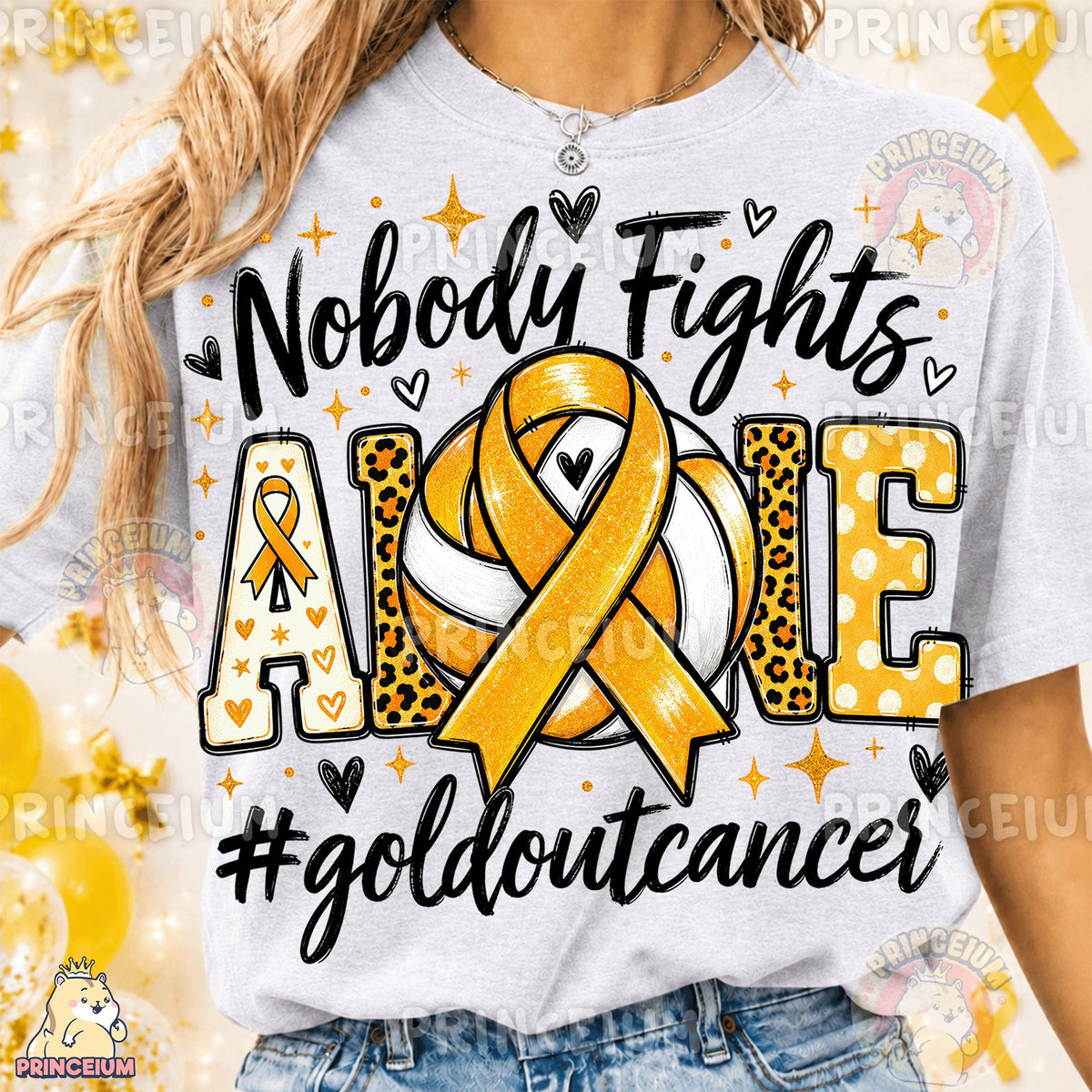 Nobody Fights Alone Volleyball