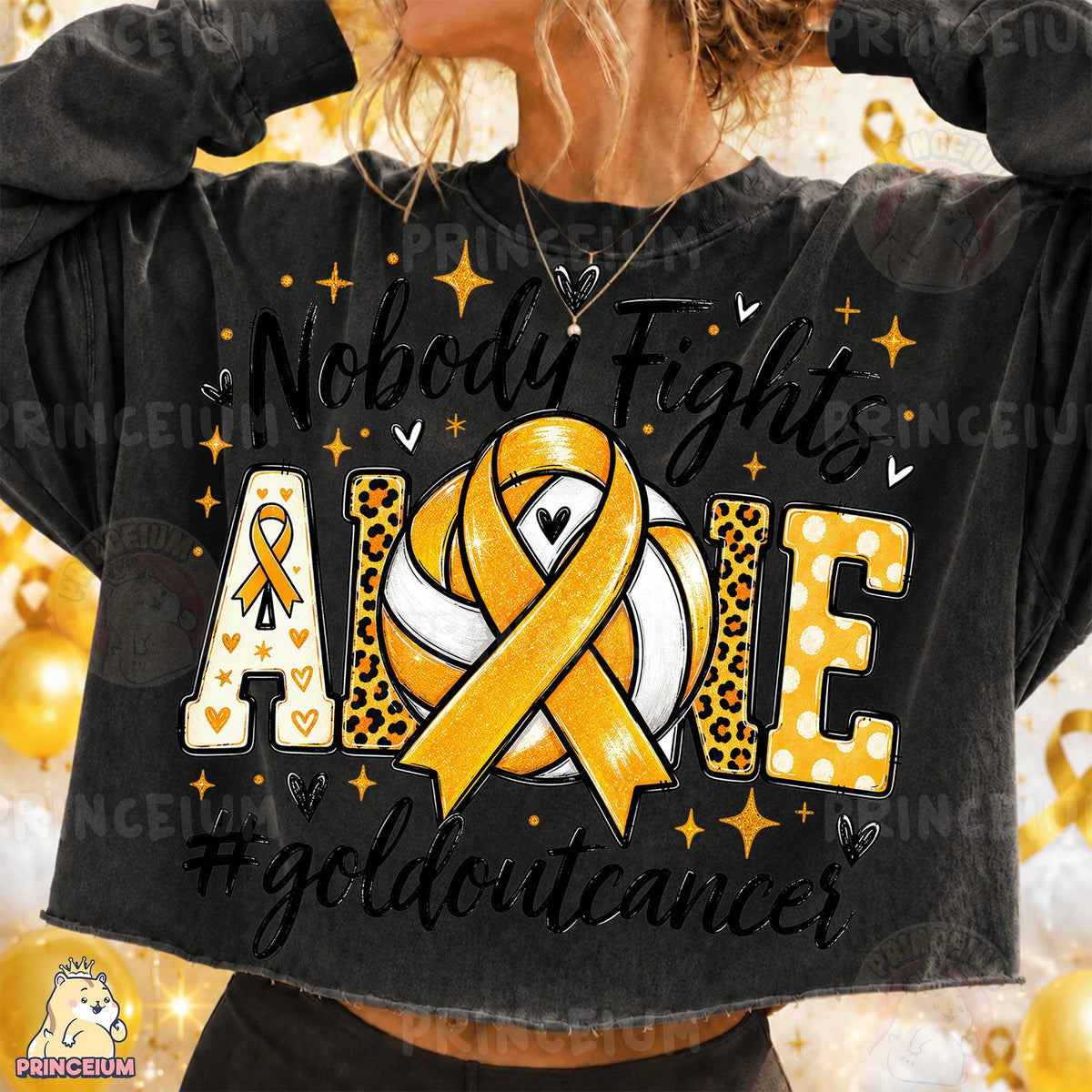Nobody Fights Alone Volleyball