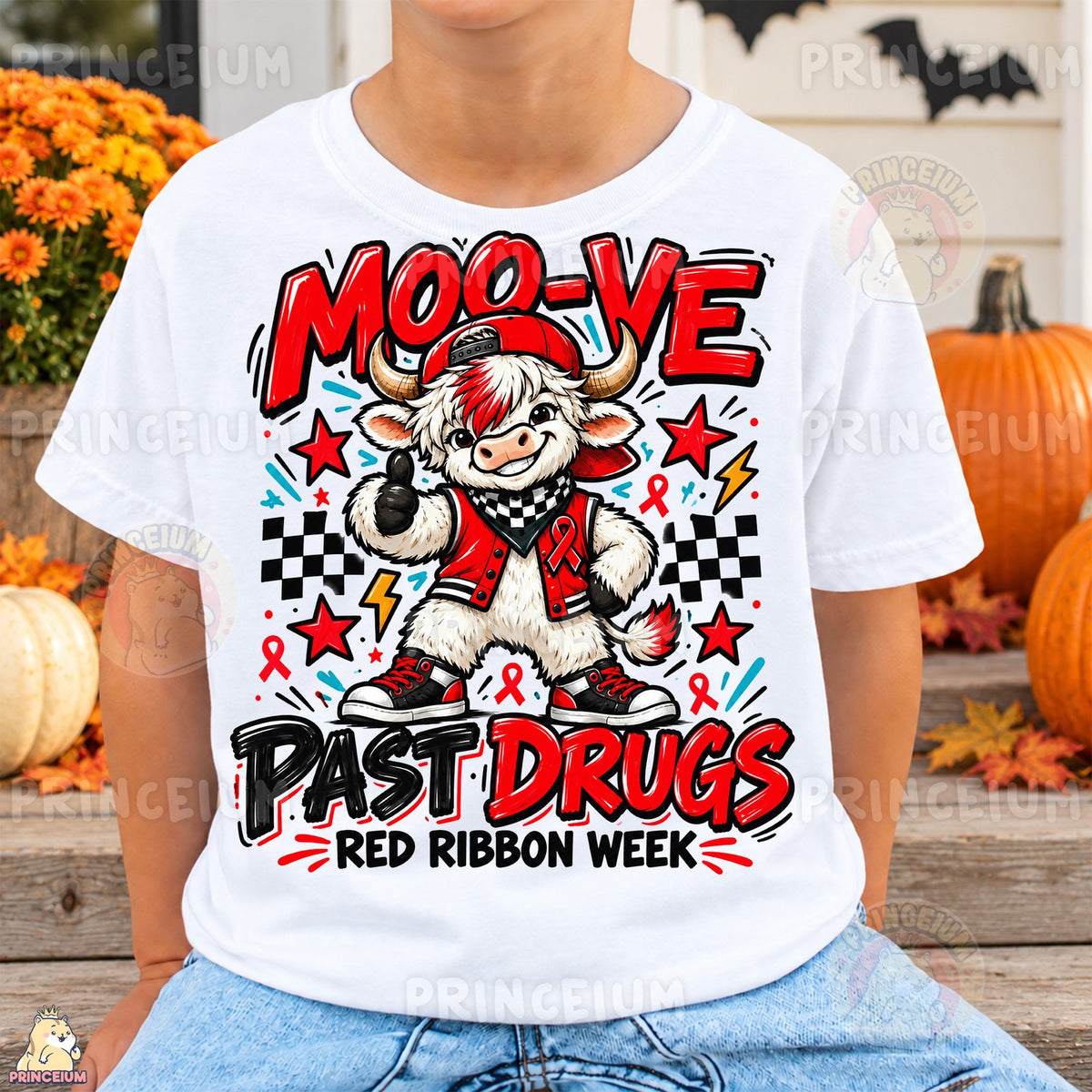 Moo-ve Past Drugs Red Ribbon Week
