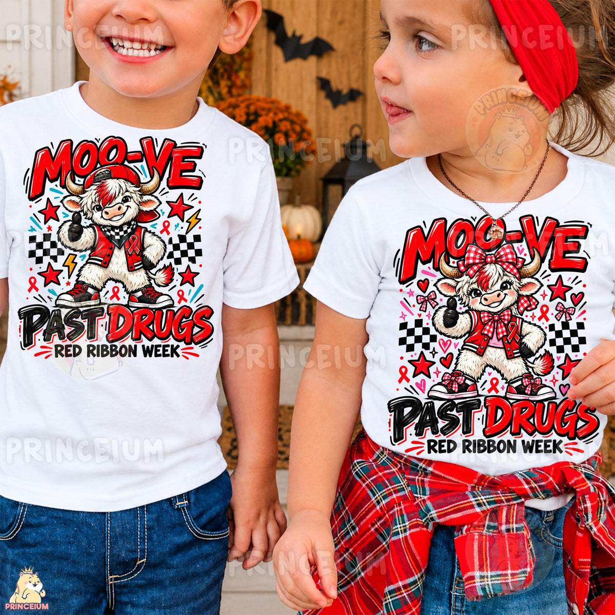 Moo-ve Past Drugs Red Ribbon Week