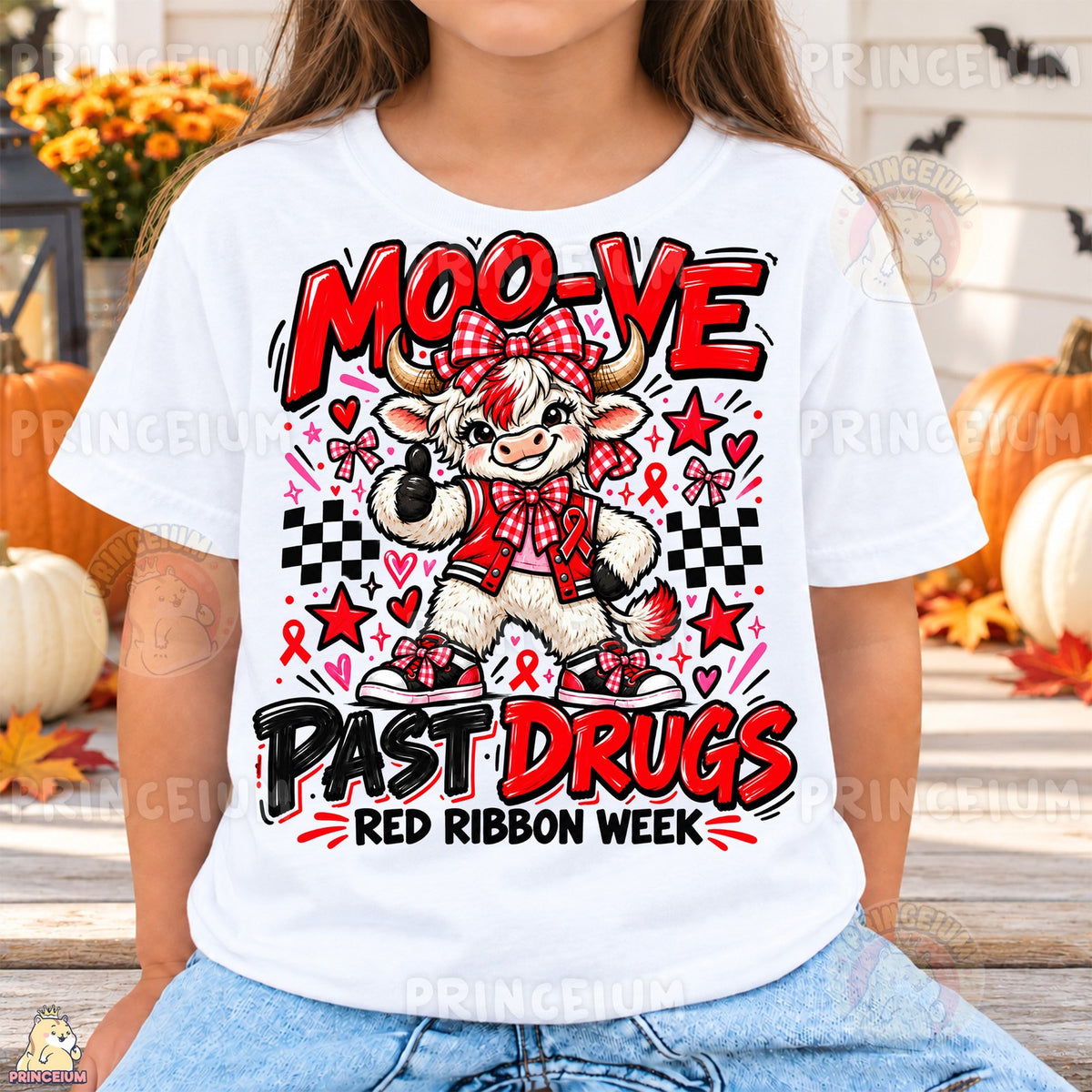 Moo-ve Past Drugs Red Ribbon Week