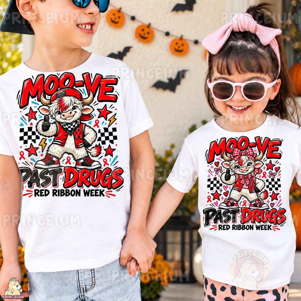 Moo-ve Past Drugs Red Ribbon Week