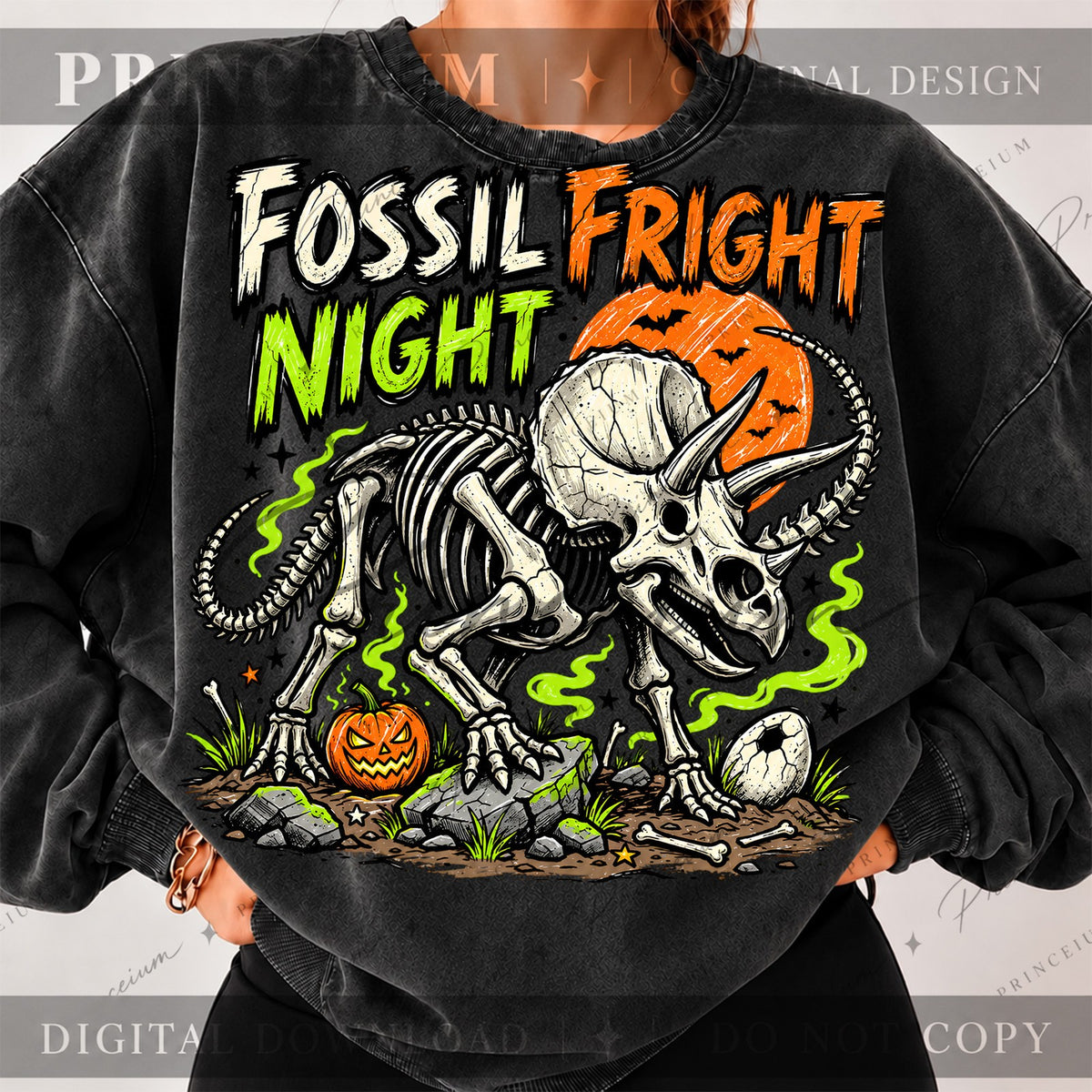 Fossil Fright Night Dinosaur