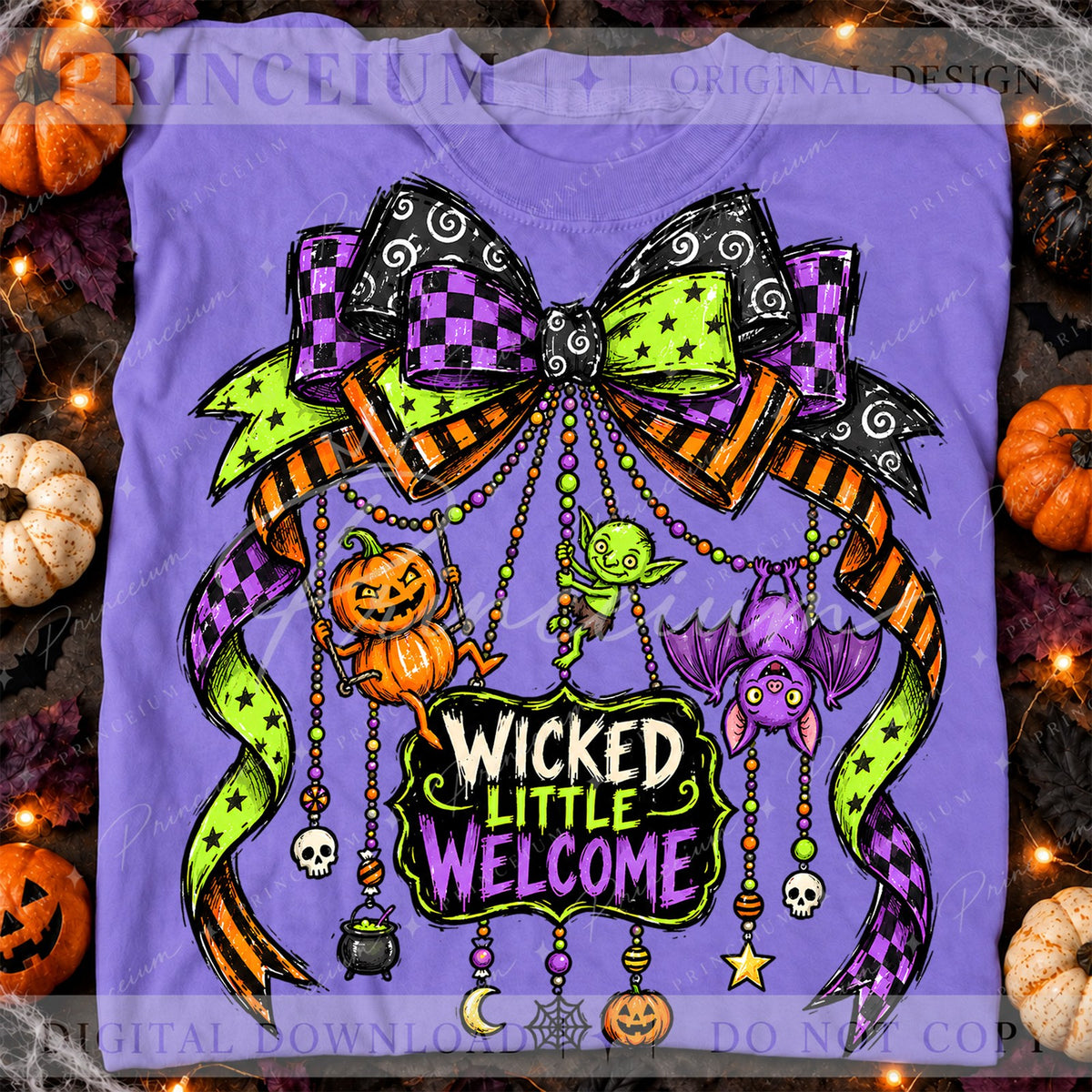 Wicked Little Welcome Bow