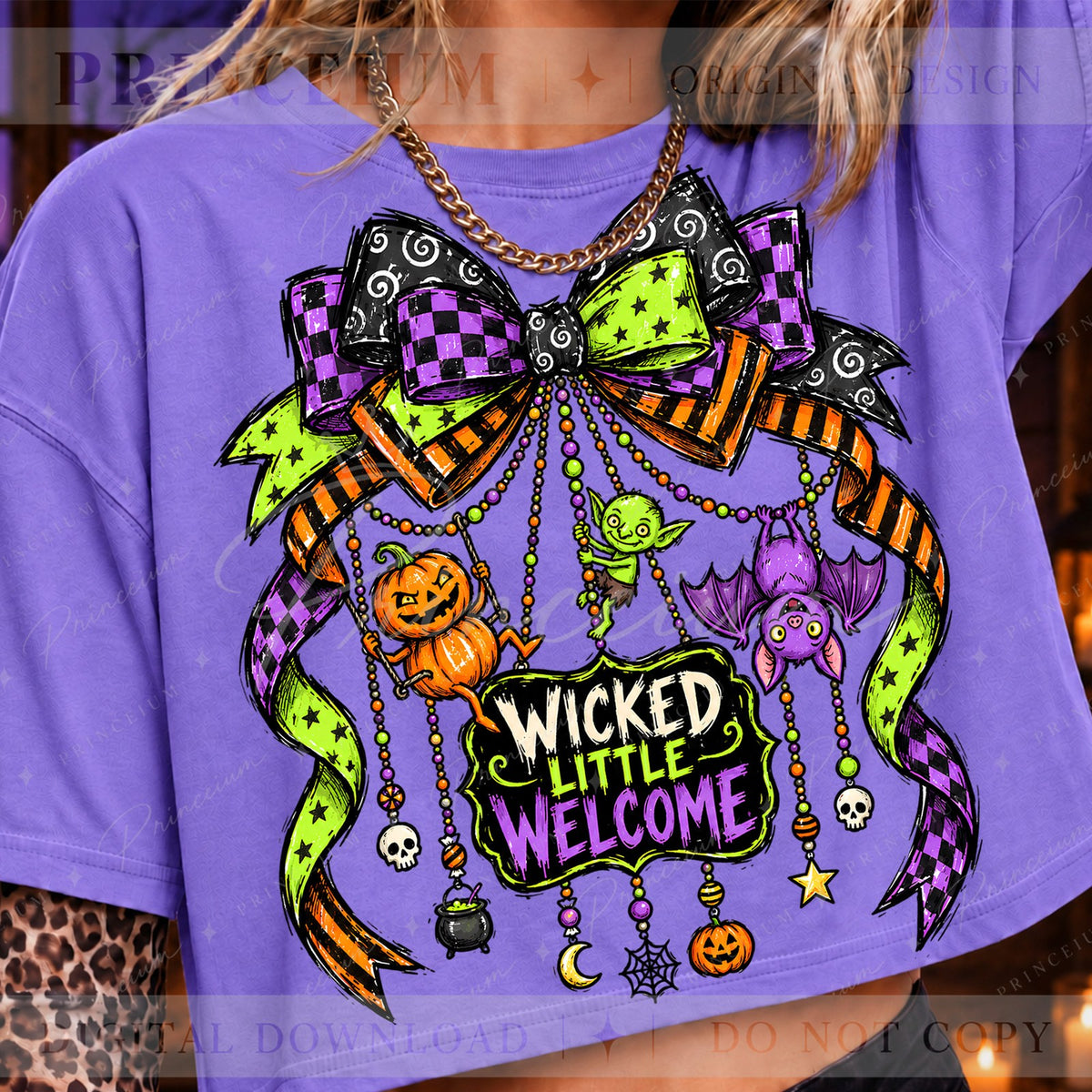 Wicked Little Welcome Bow