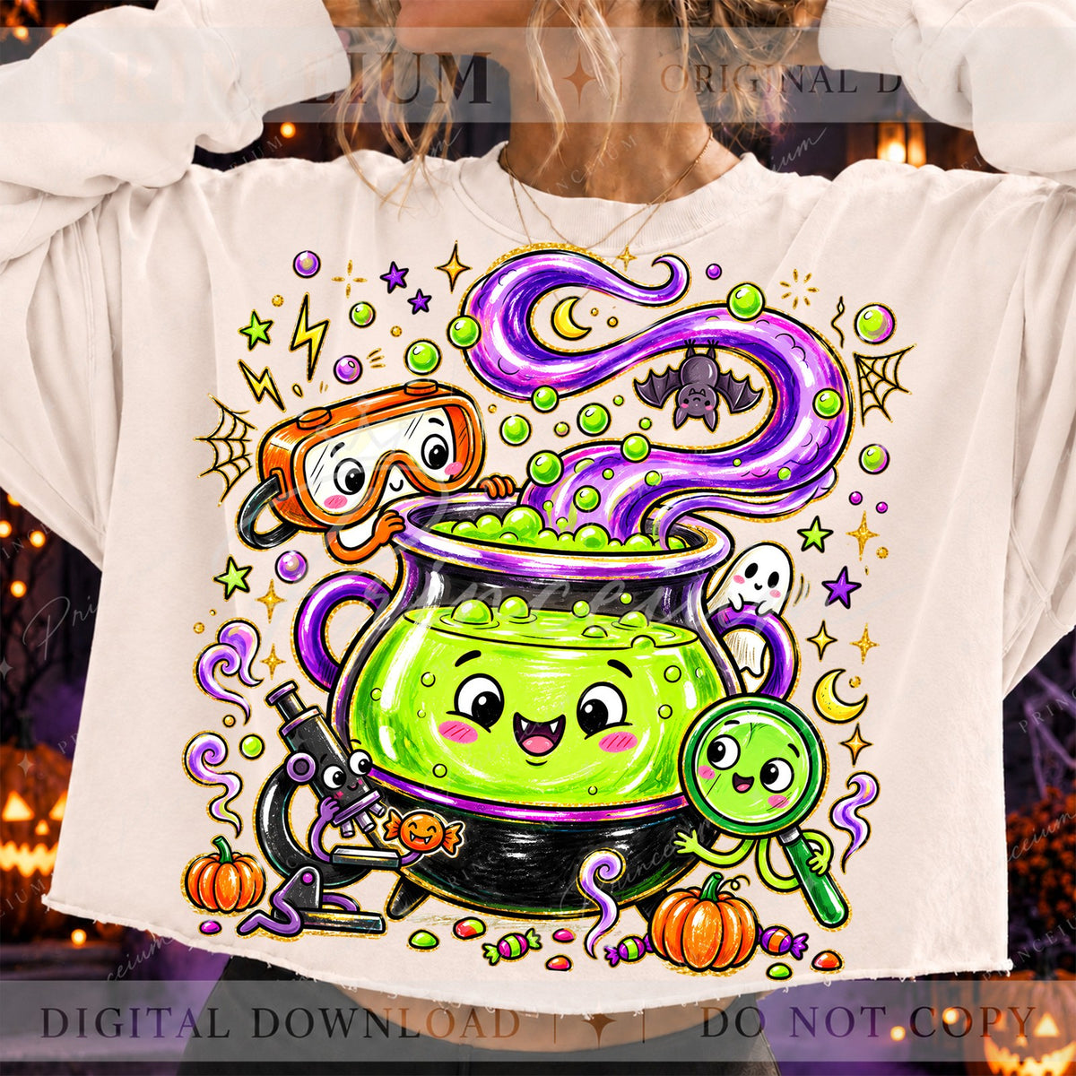 Bubbling Witch Cauldron Lab