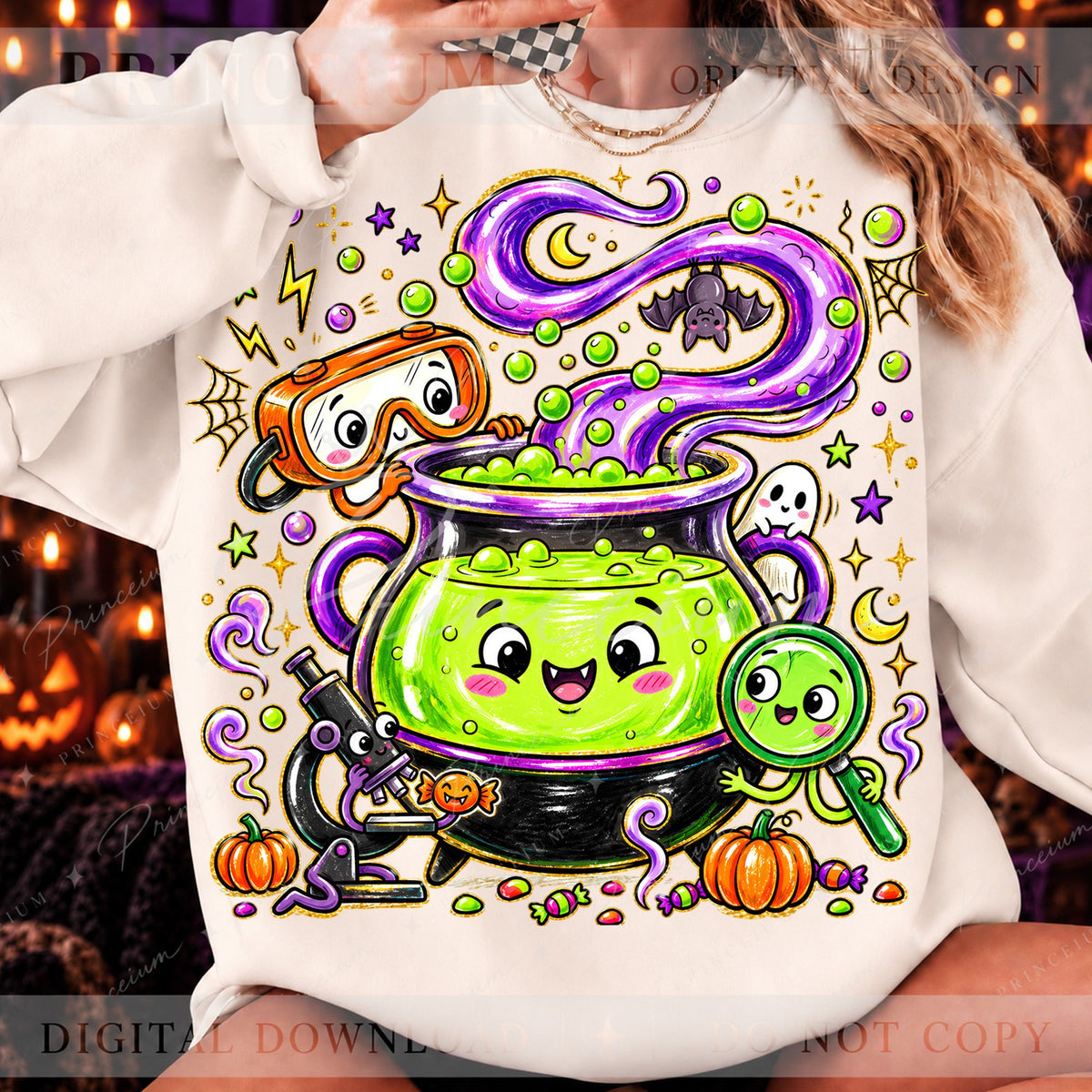 Bubbling Witch Cauldron Lab