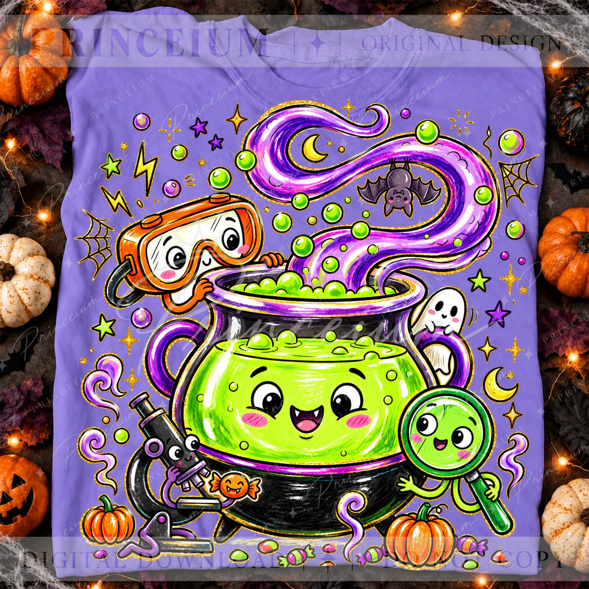 Bubbling Witch Cauldron Lab