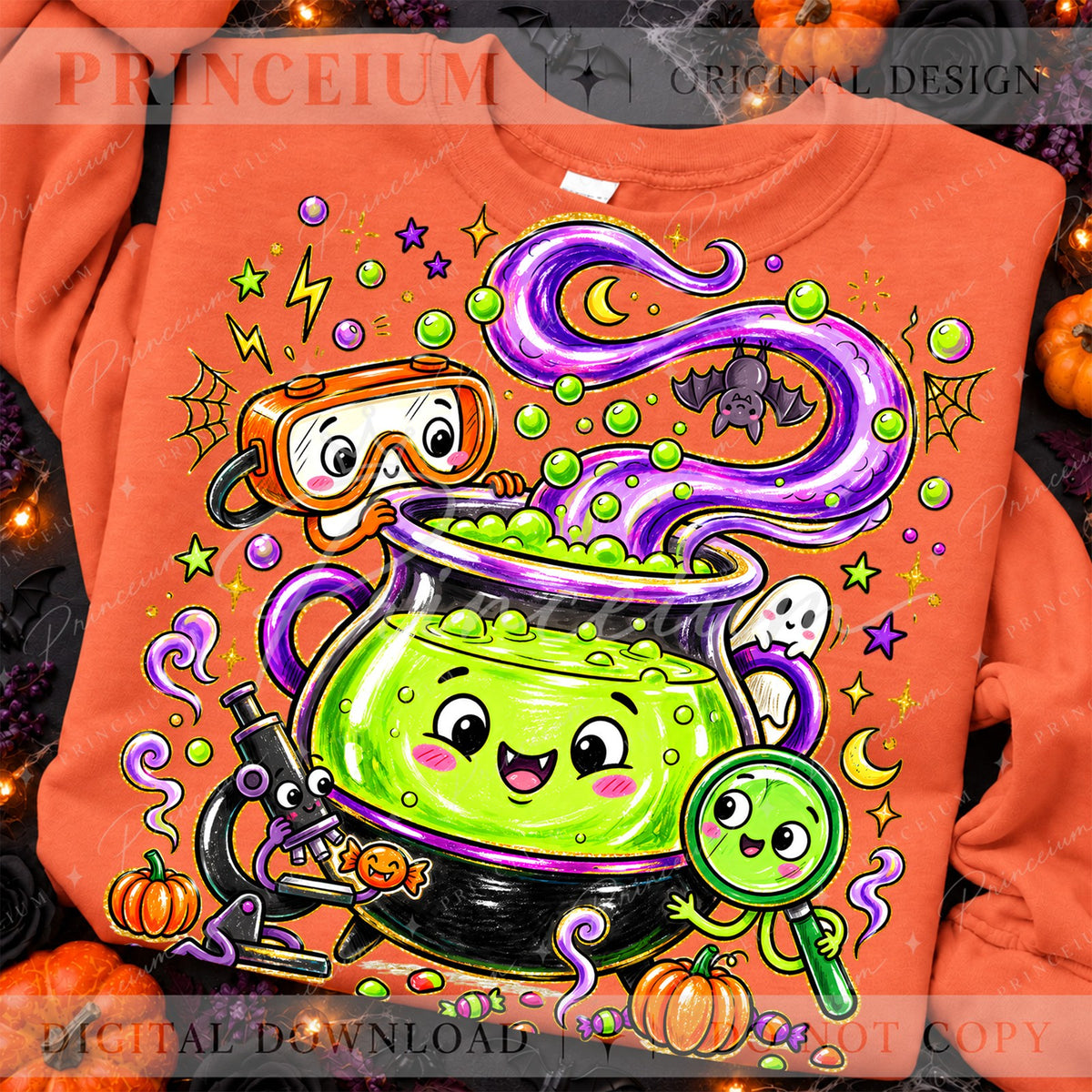 Bubbling Witch Cauldron Lab