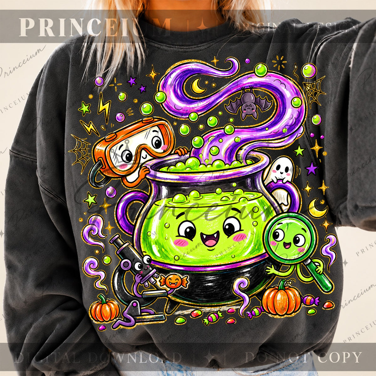 Bubbling Witch Cauldron Lab