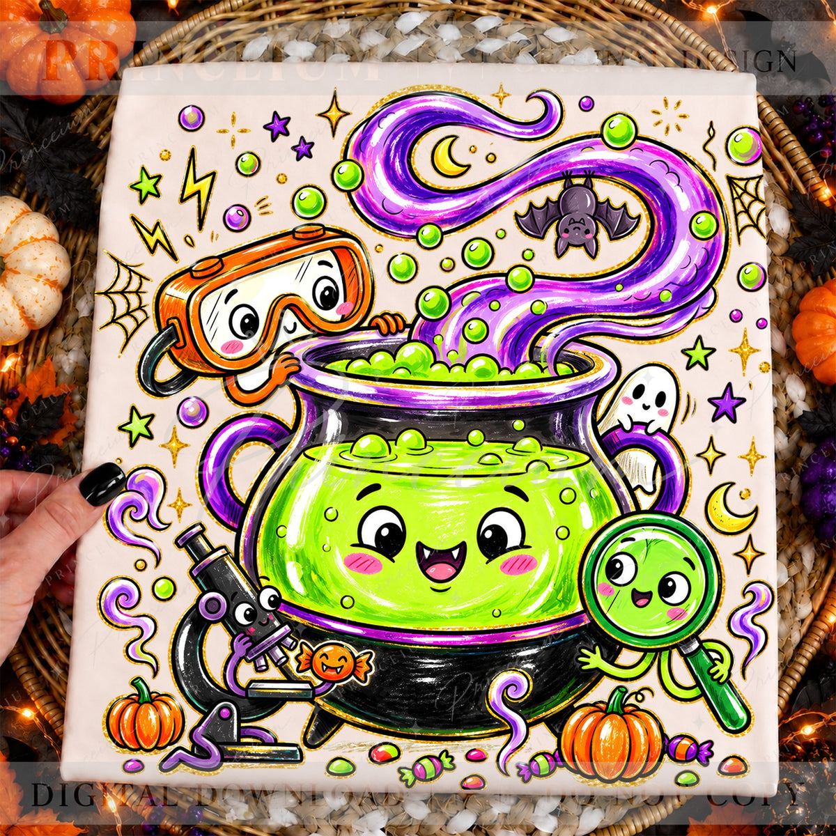 Bubbling Witch Cauldron Lab
