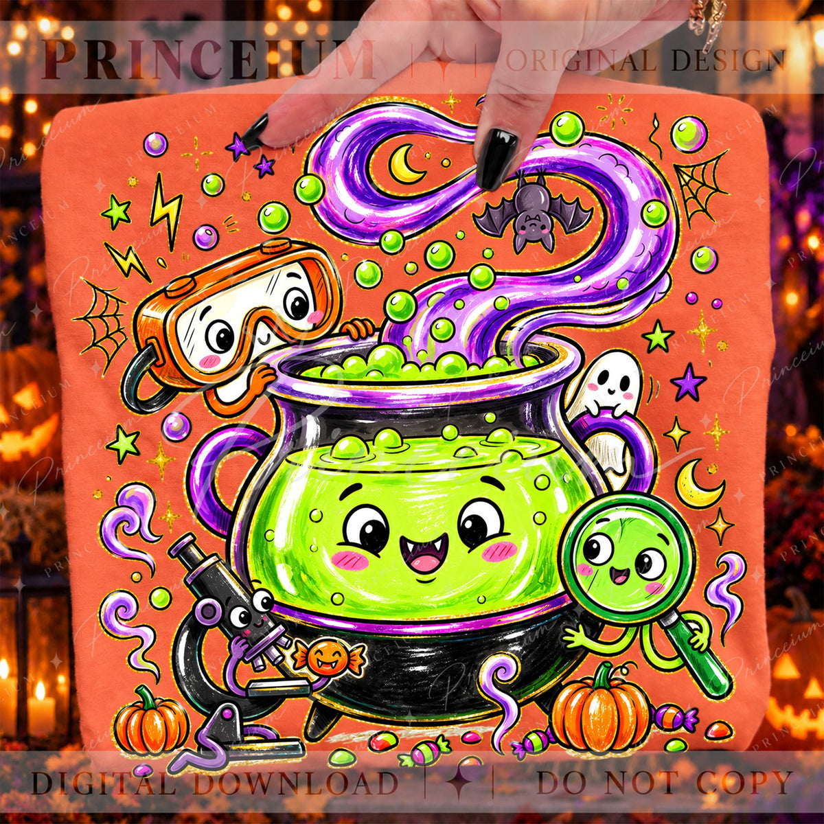 Bubbling Witch Cauldron Lab