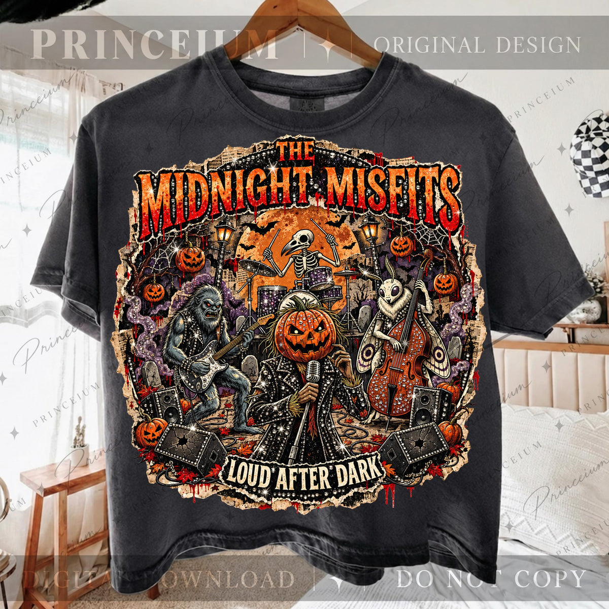 The Midnight Misfits Halloween Band