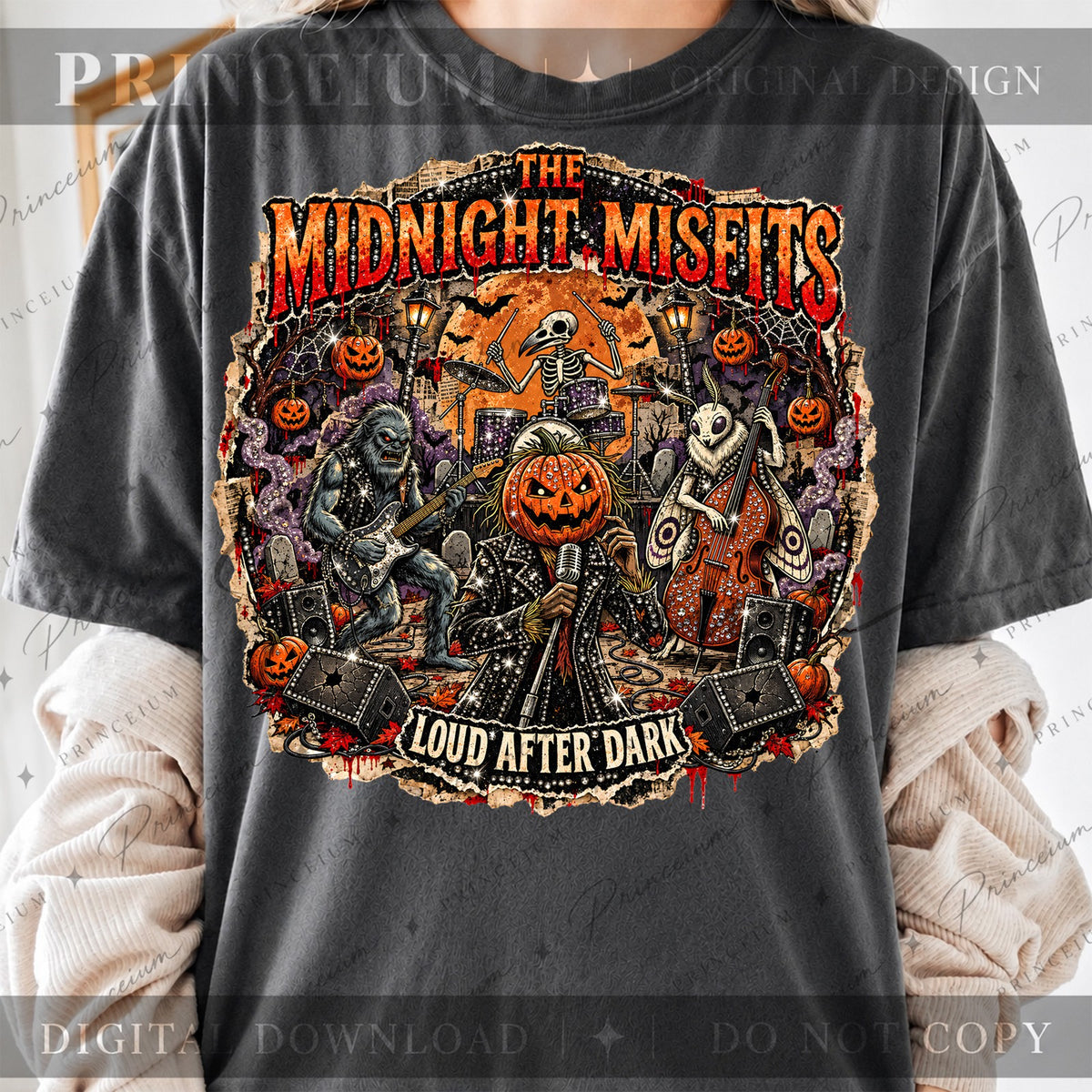 The Midnight Misfits Halloween Band