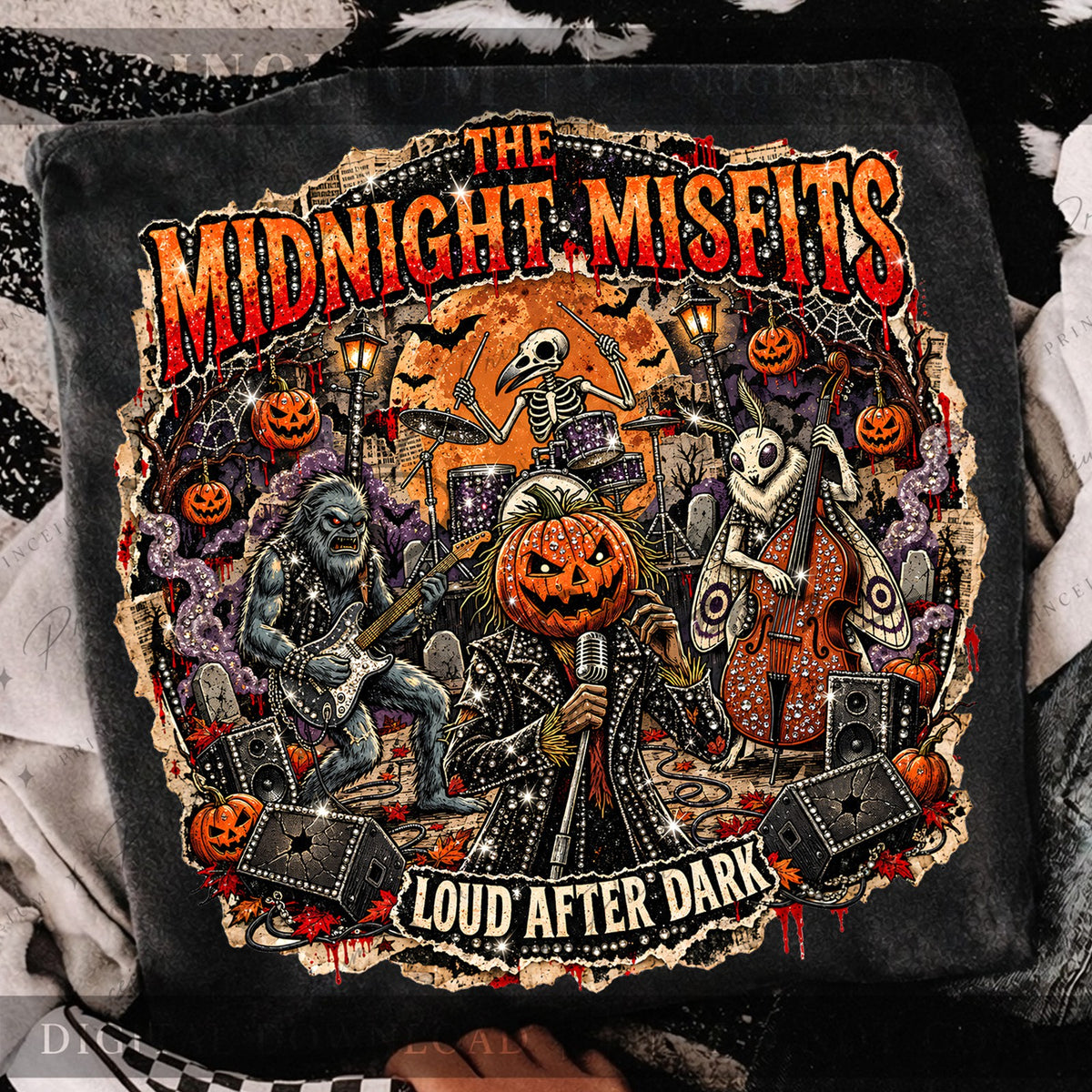 The Midnight Misfits Halloween Band